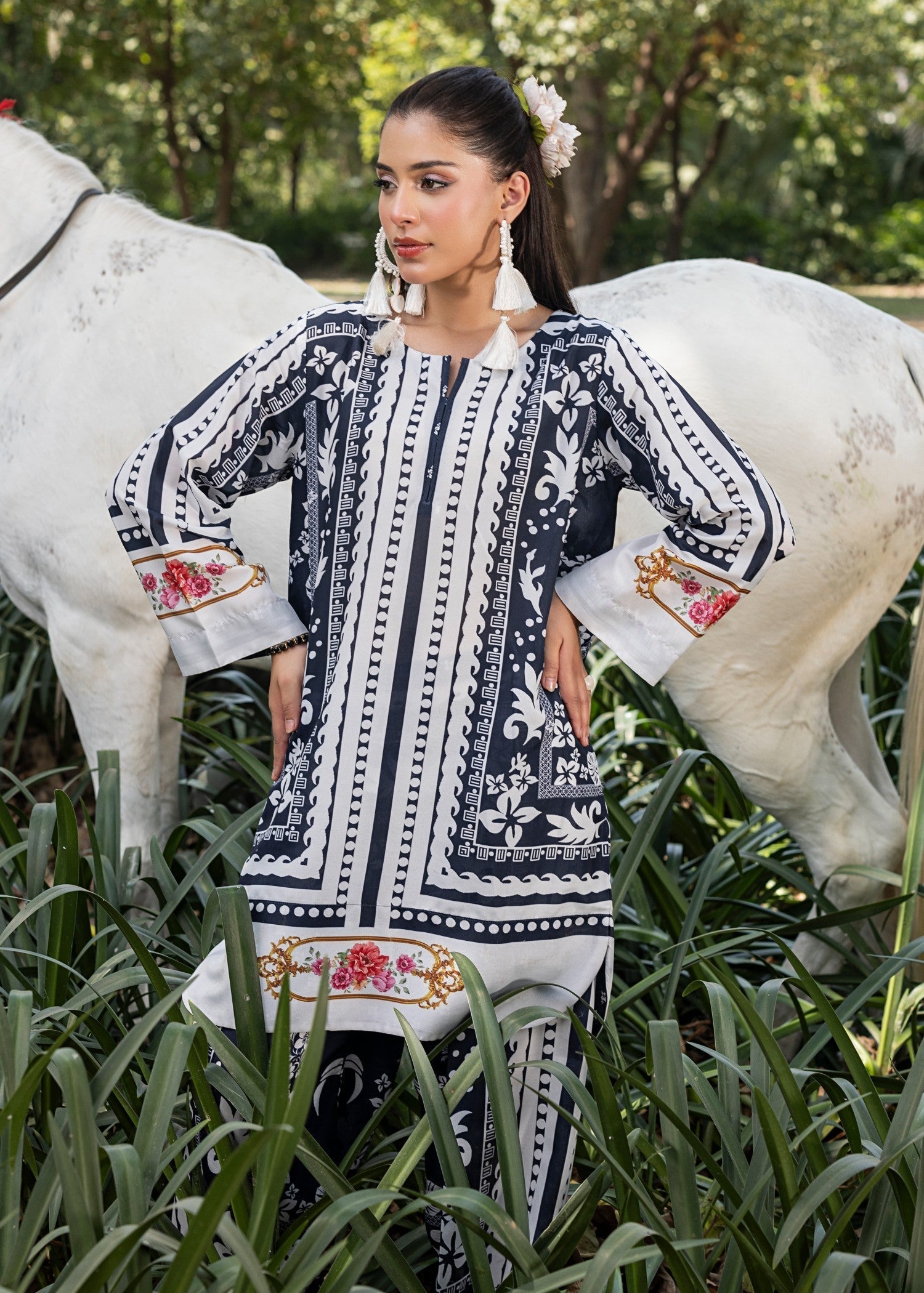 Zuri ELAAF ZS 38 NAVY BLUE Women 2pcs