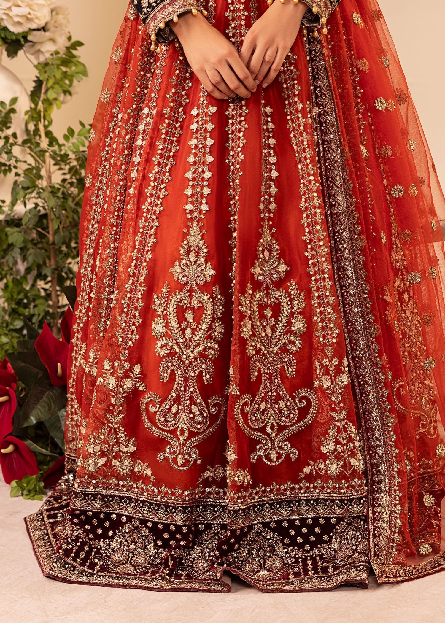 Diara Couture AMBER GLEAM DF 01 RUST Women 3pcs