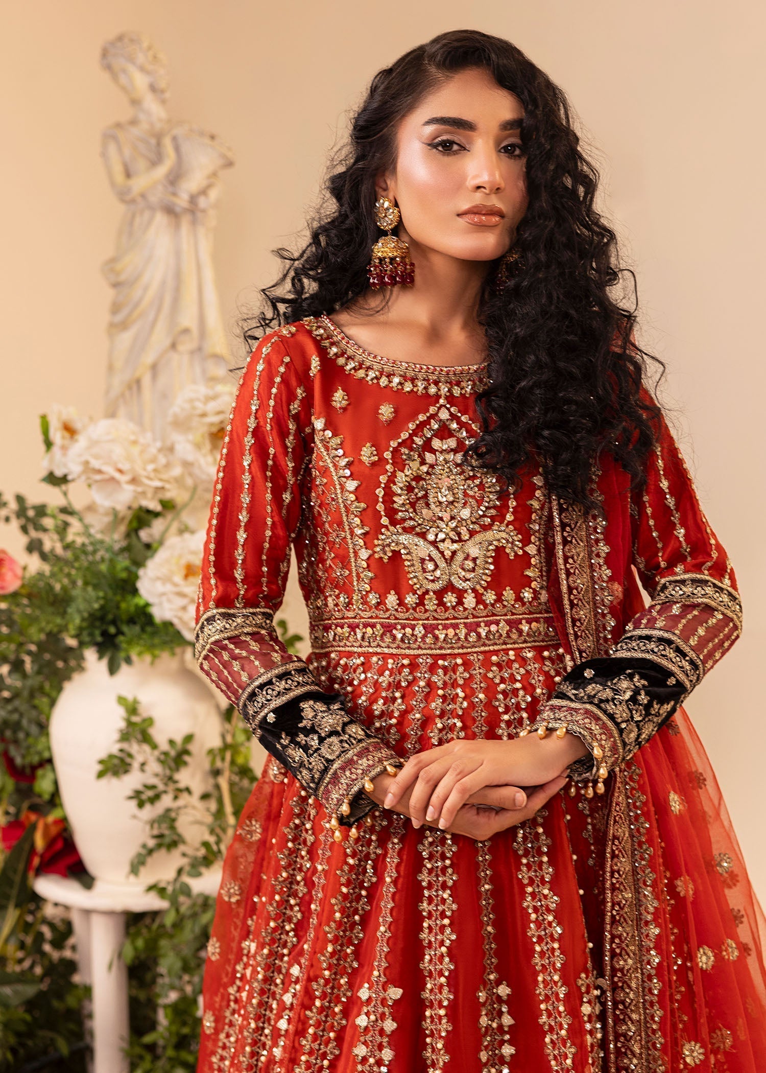 Diara Couture AMBER GLEAM DF 01 RUST Women 3pcs