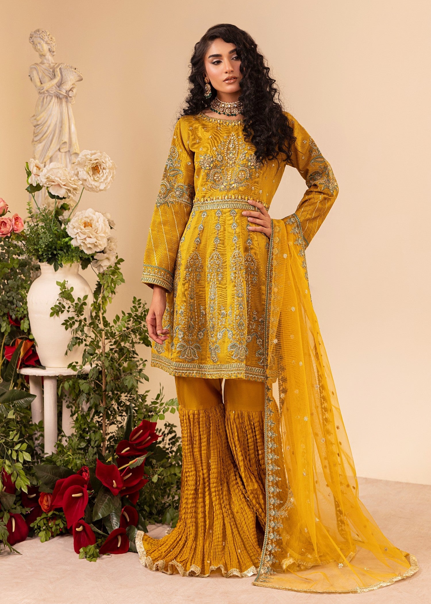 Zuri ZAYERA ZP 07 MUSTARD Women 3pcs