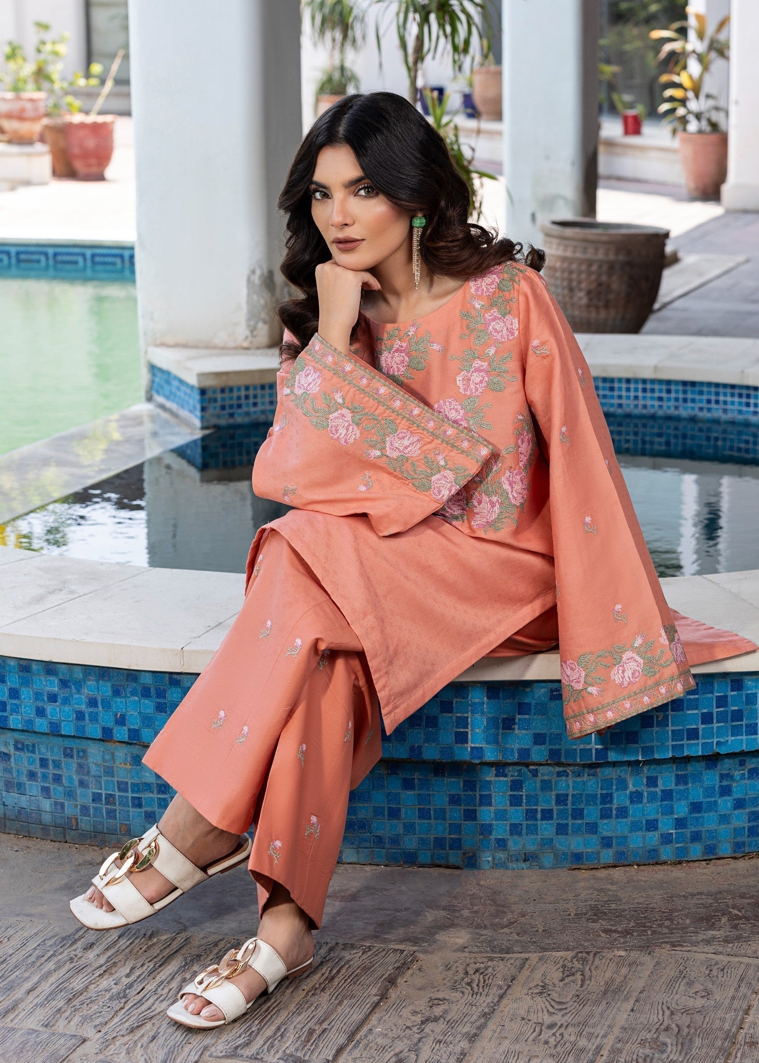 Zuri FALEEN ZP 23 PEACH Women 2pcs