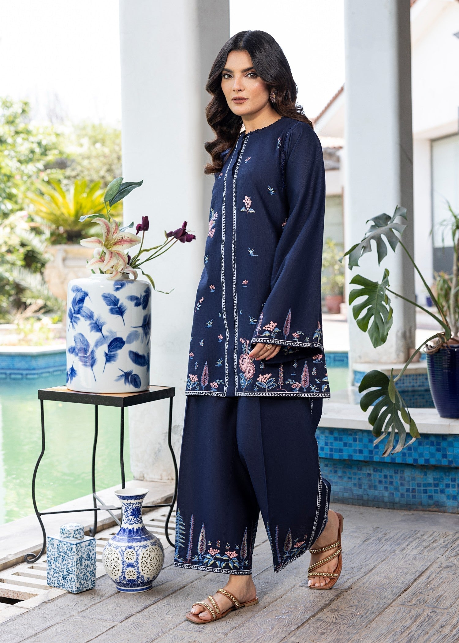 Zuri DIOR ZP 14 NAVY BLUE Women 2pcs