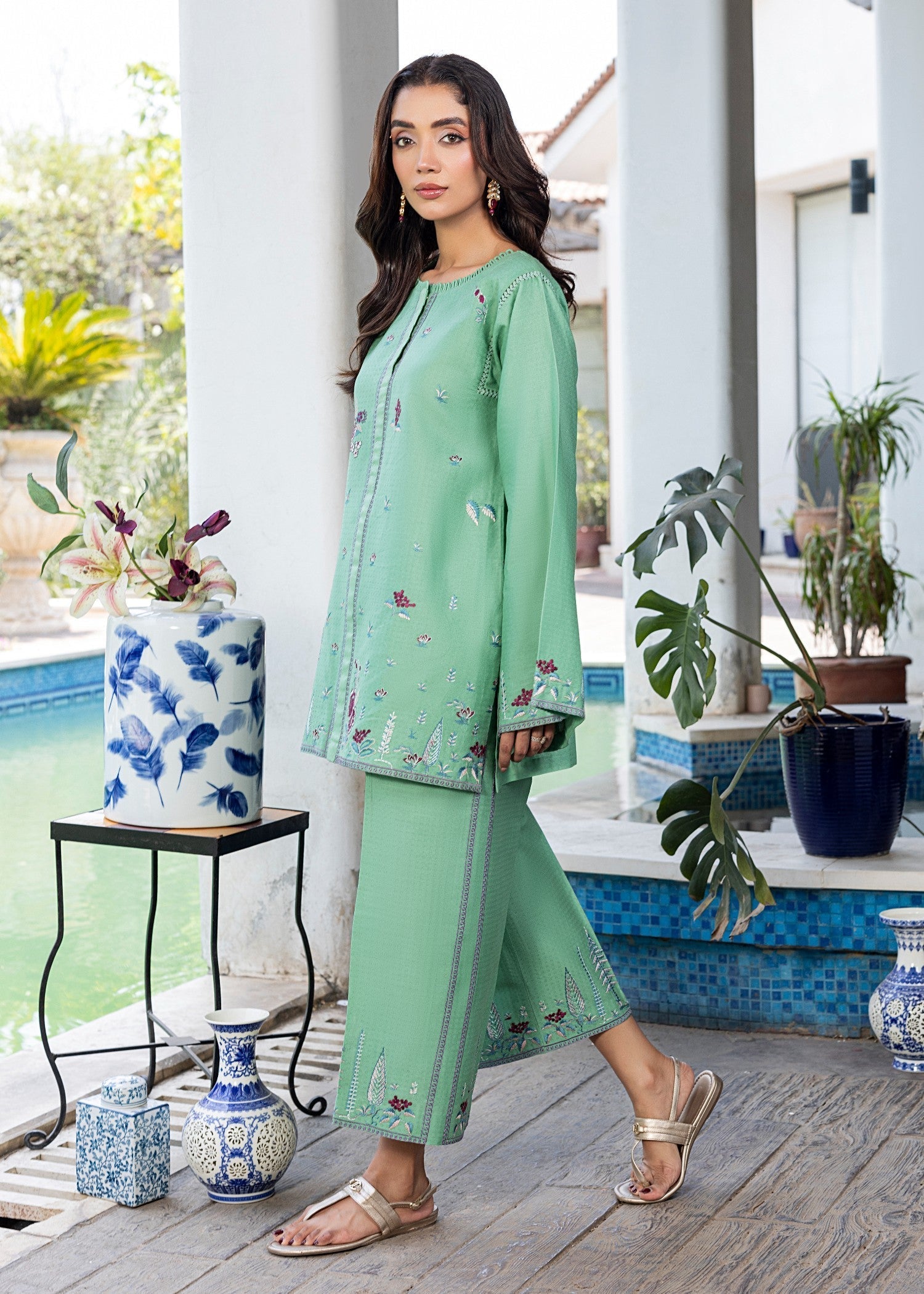 Zuri YAVEEN ZP 15 AQUA MARINE Women 2pcs