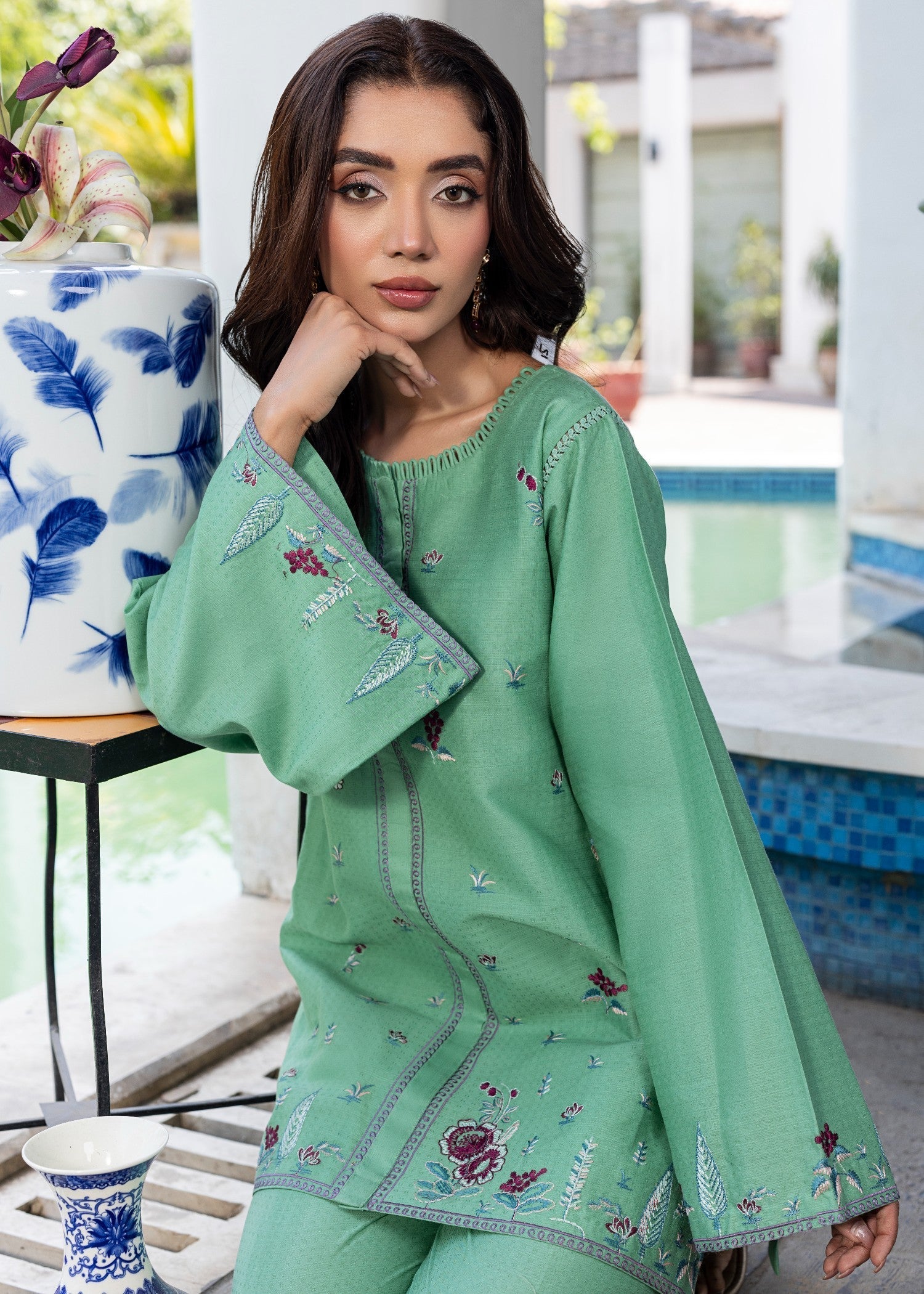 Zuri YAVEEN ZP 15 AQUA MARINE Women 2pcs