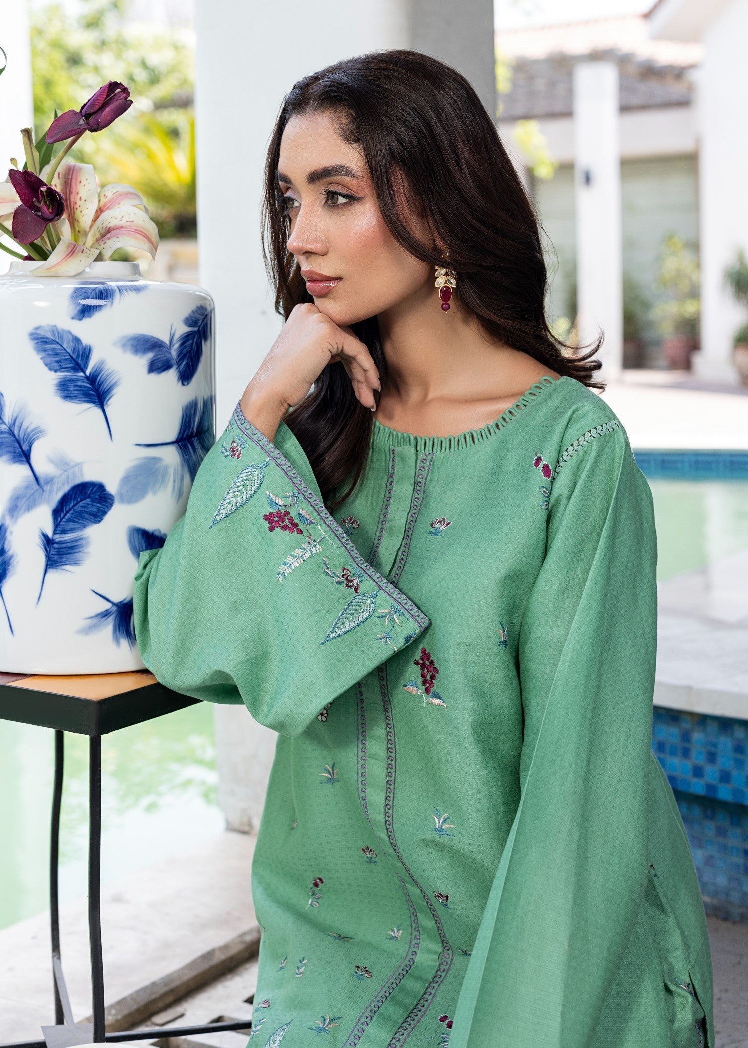 Zuri YAVEEN ZP 15 AQUA MARINE Women 2pcs