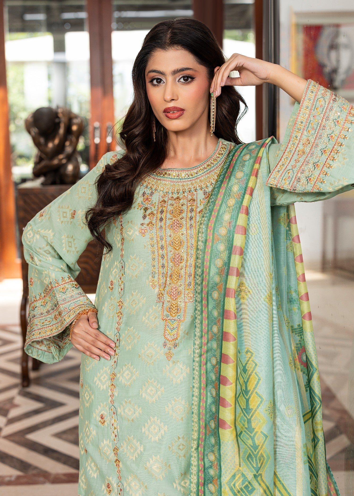 Zuri HAIMI ZP 16 CYAN Women 3pcs