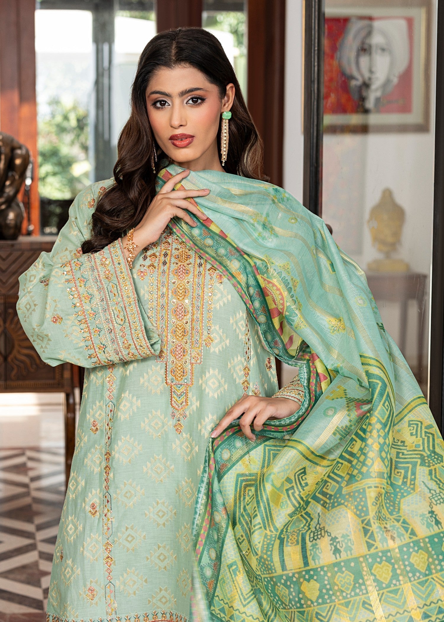 Zuri HAIMI ZP 16 CYAN Women 3pcs