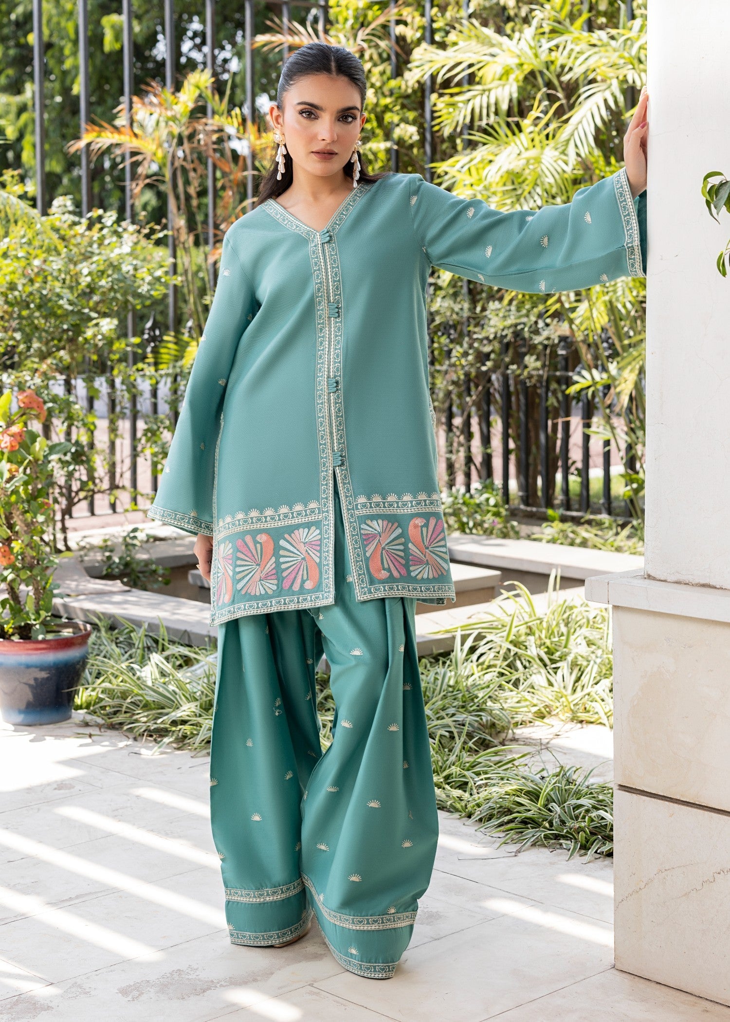 Zuri NORINE ZP 04 SEA GREEN Women 2pcs