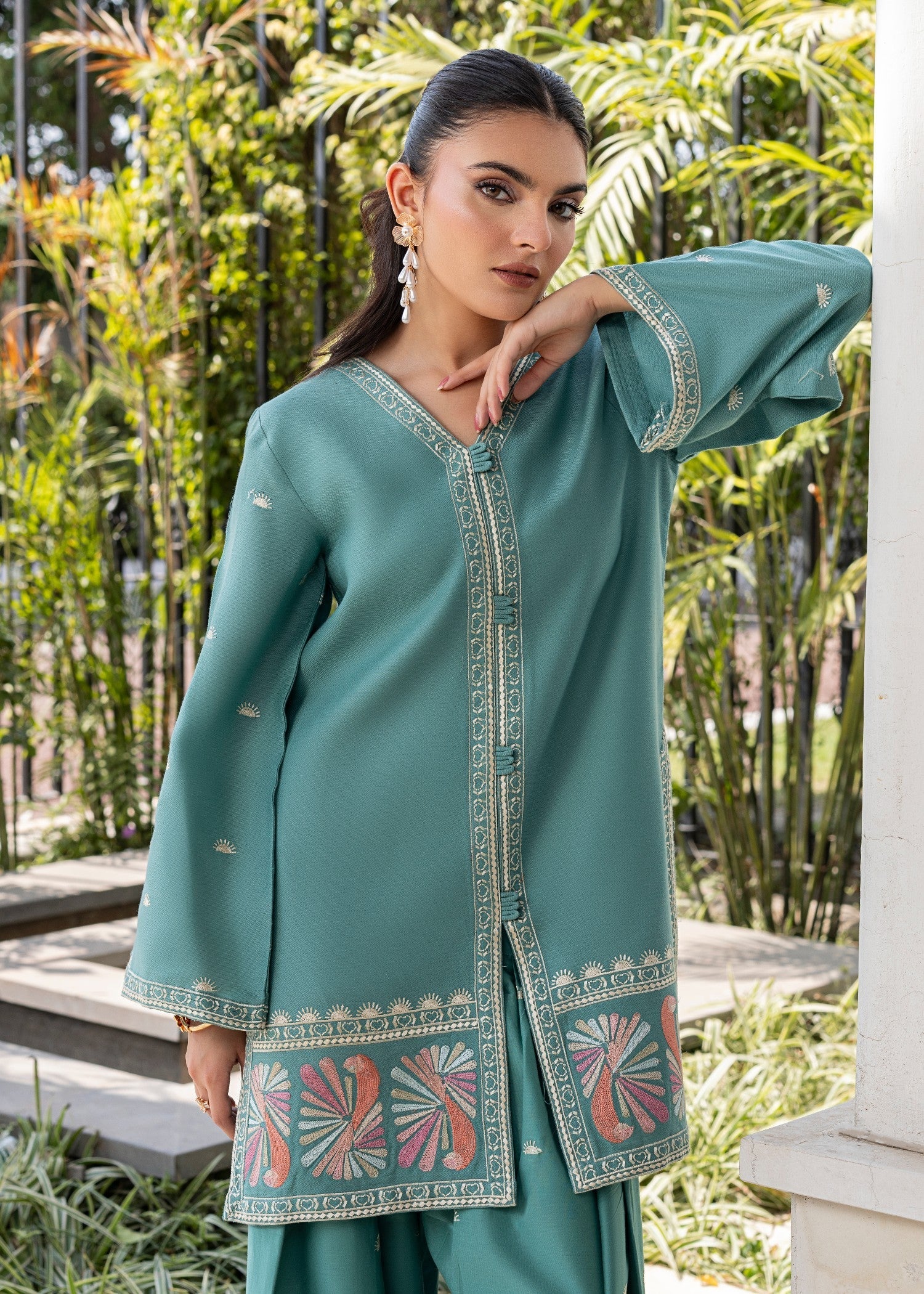 Zuri NORINE ZP 04 SEA GREEN Women 2pcs