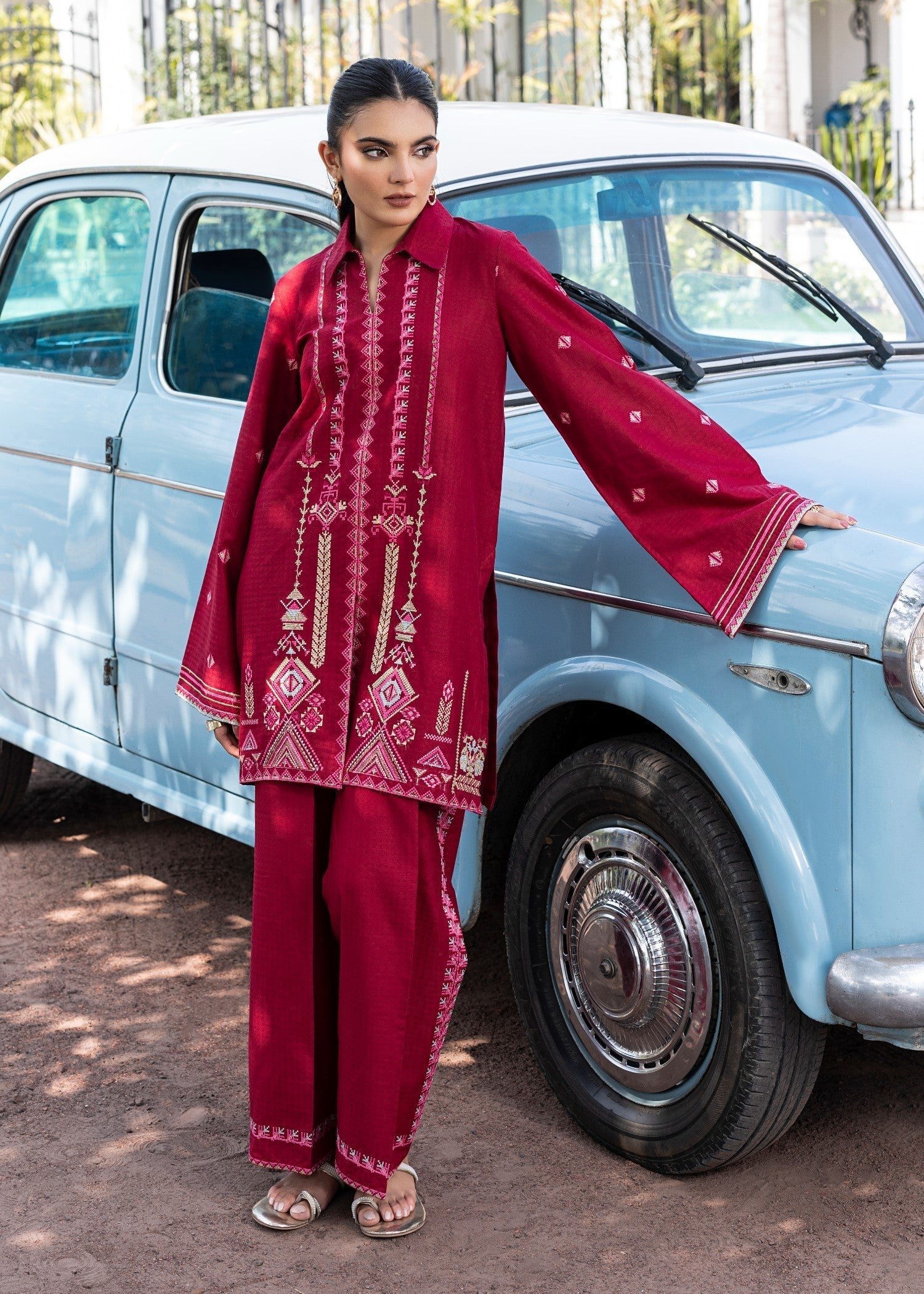 Zuri DILRUBA ZP 21 CHERRY RED Women 2pcs