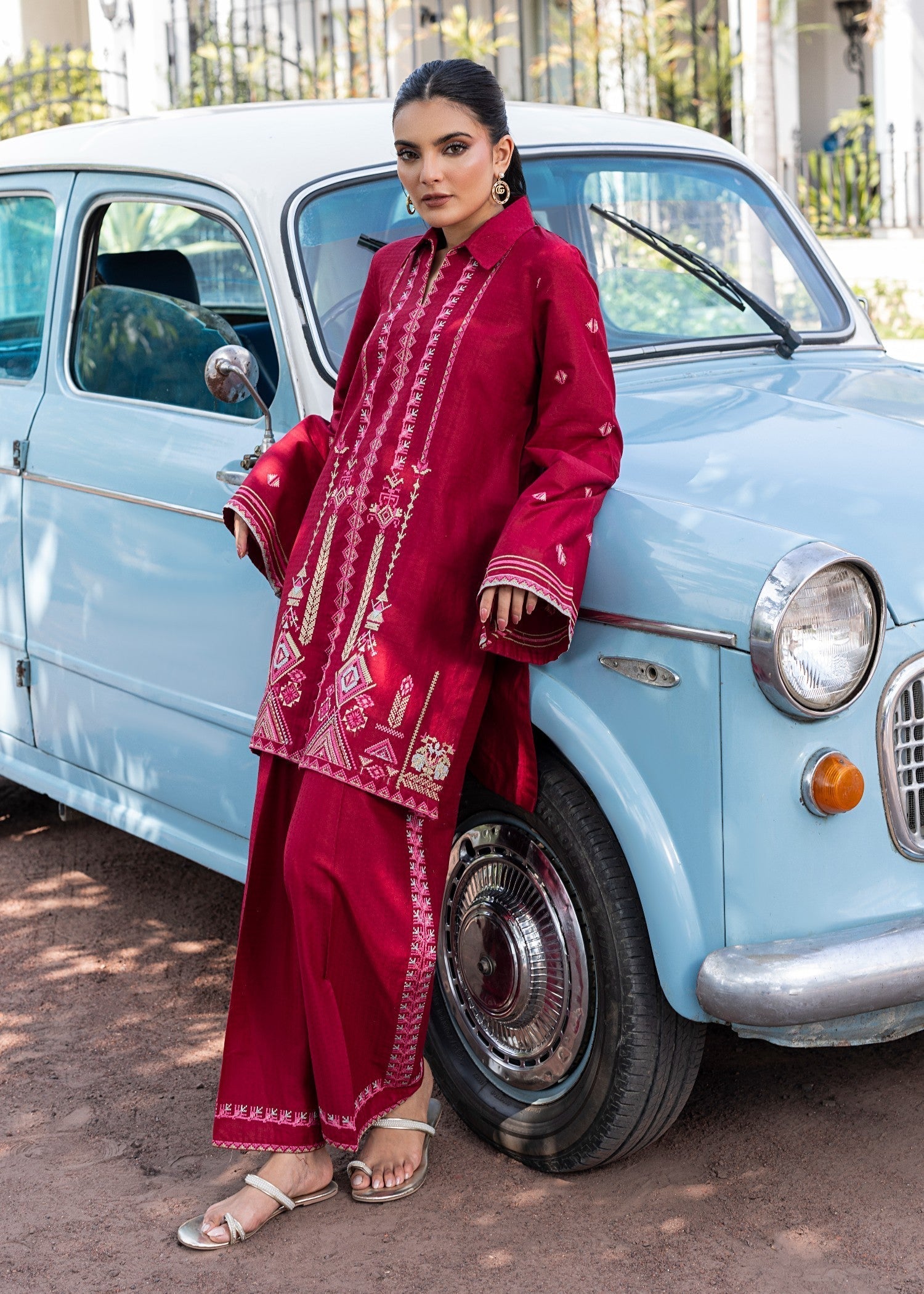 Zuri DILRUBA ZP 21 CHERRY RED Women 2pcs