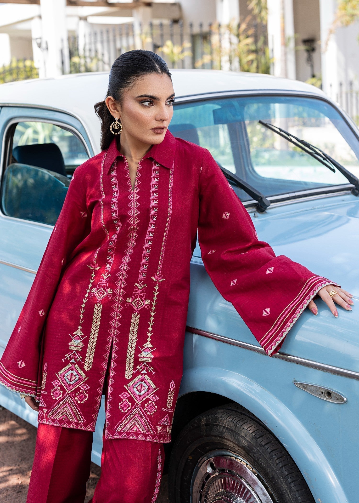 Zuri DILRUBA ZP 21 CHERRY RED Women 2pcs