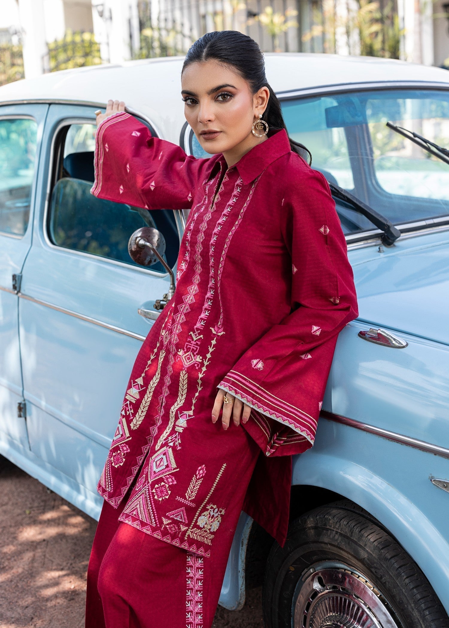 Zuri DILRUBA ZP 21 CHERRY RED Women 2pcs