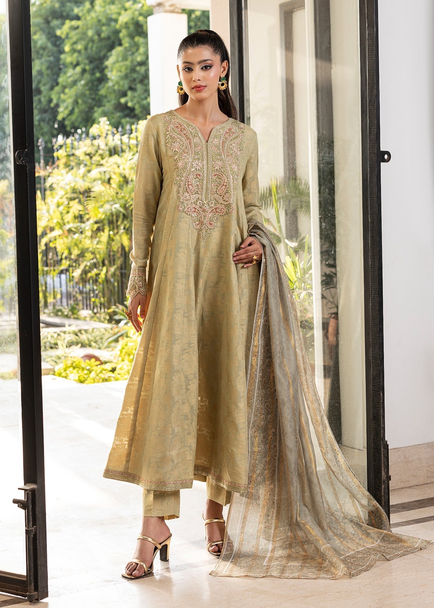 Zuri ALEEZAH ZP 27 CANARY GREEN Women 2pcs