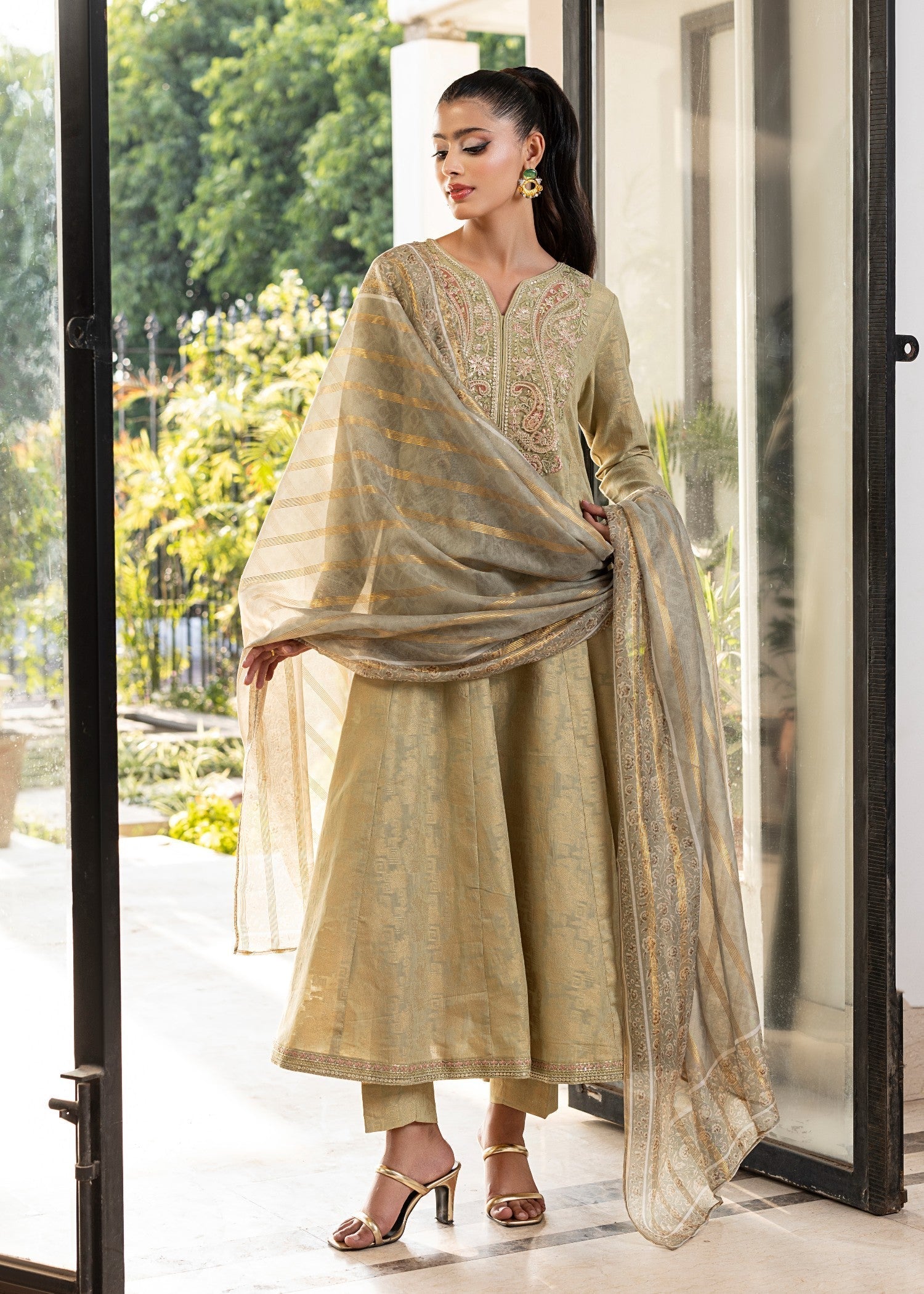 Zuri ALEEZAH ZP 27 CANARY GREEN Women 2pcs