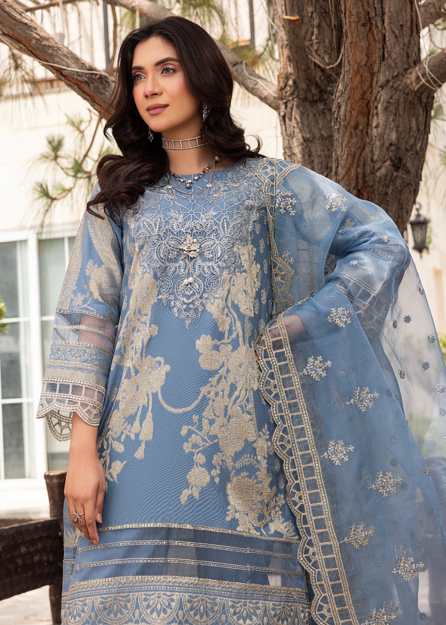 Zuri SAANVI JK 18 LIGHT BLUE Women 3pcs