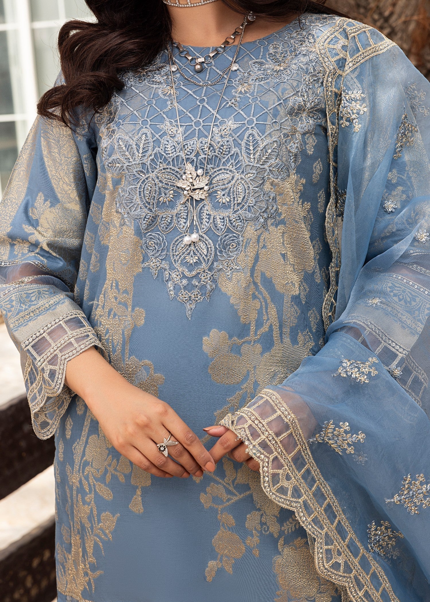 Zuri SAANVI JK 18 LIGHT BLUE Women 3pcs