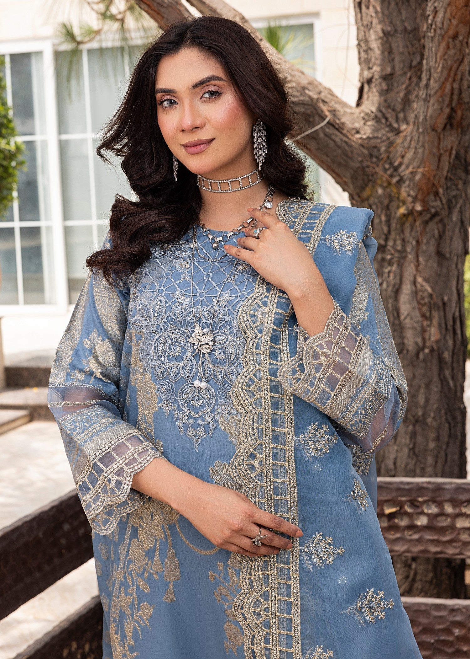 Zuri SAANVI JK 18 LIGHT BLUE Women 3pcs