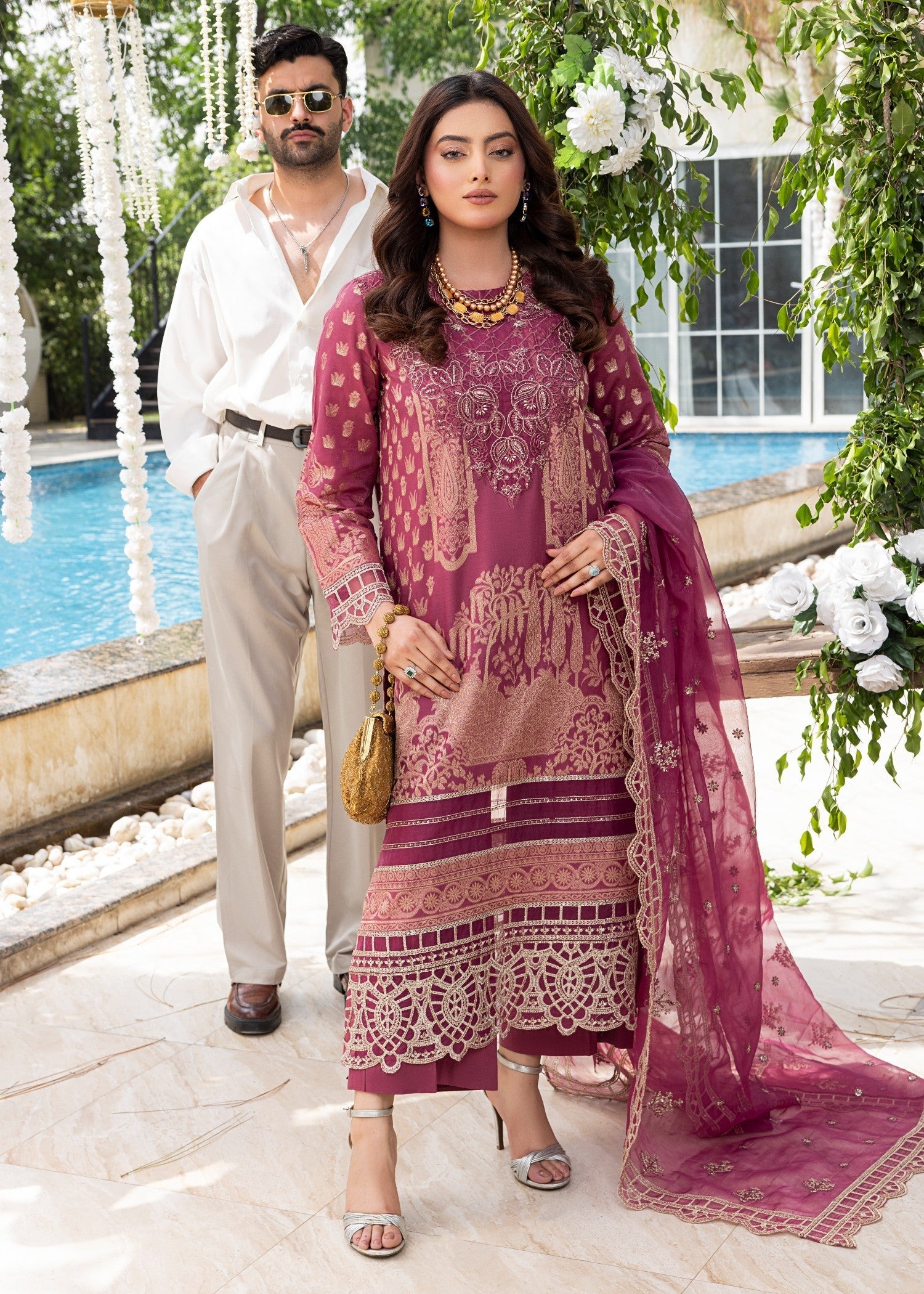 Zuri SAANVI JK 18 MAUVE Women 3pcs