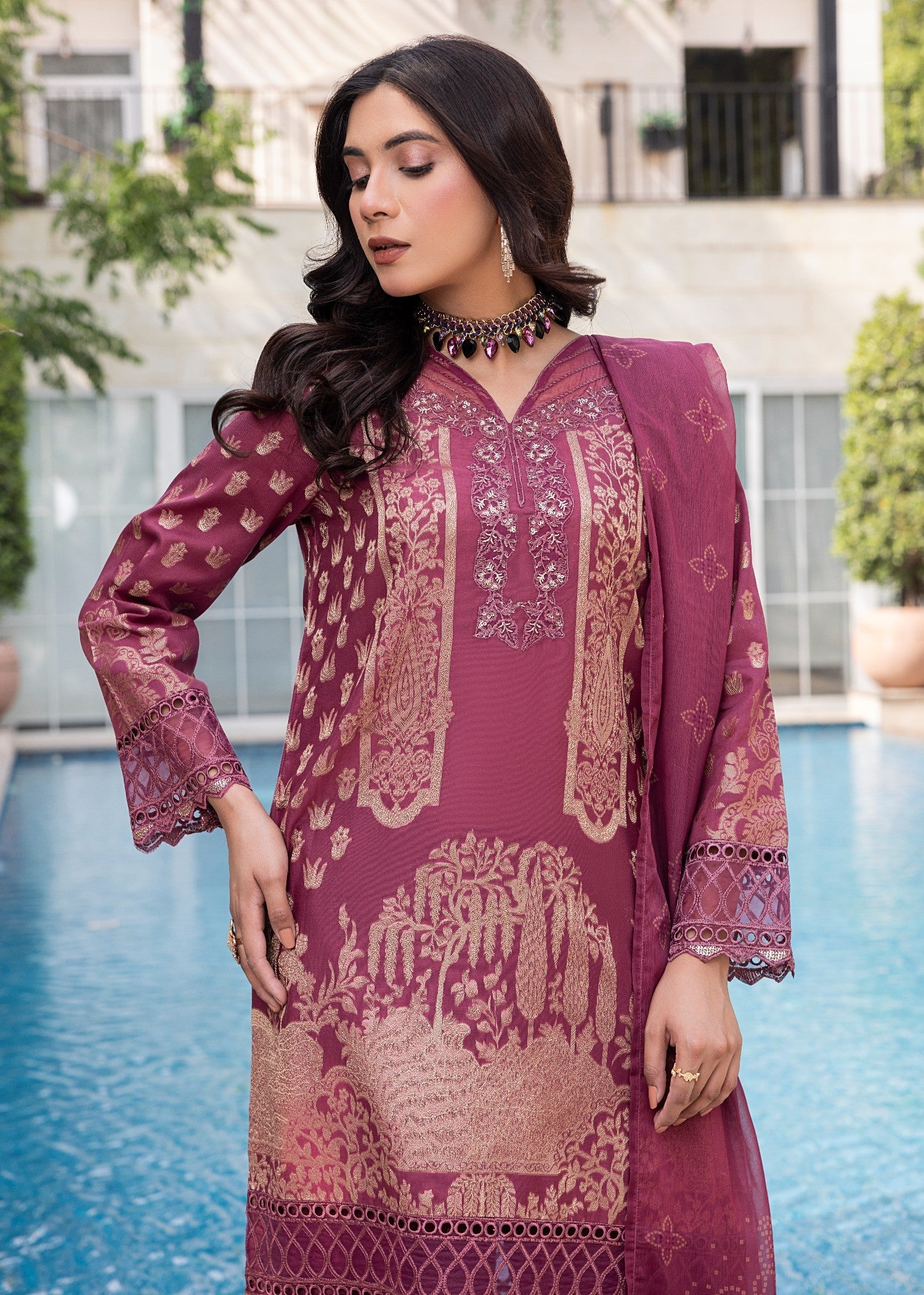 Zuri EMAAN JK 21 MAUVE Women 3pcs