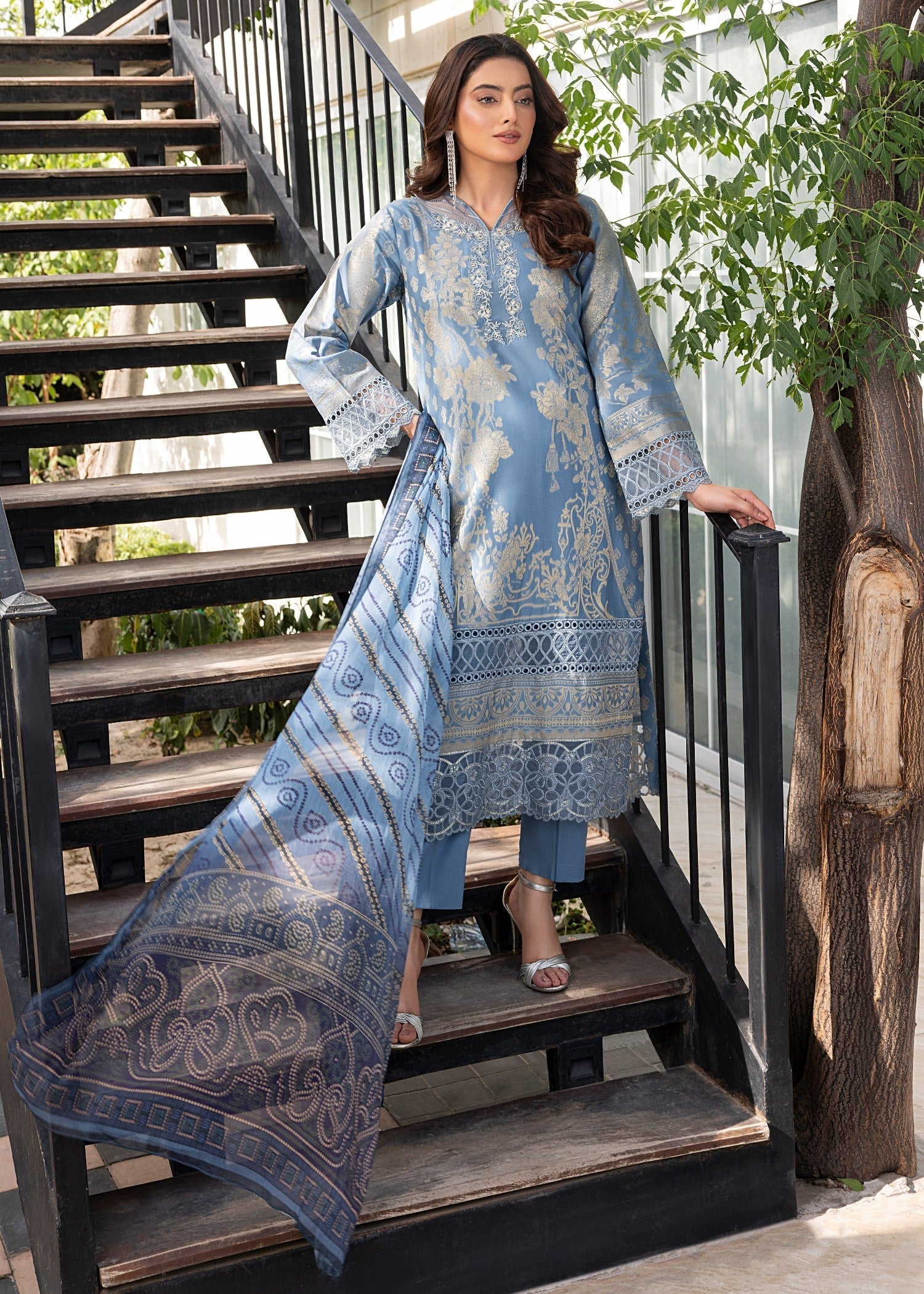 Zuri EMAAN JK 21 LIGHT BLUE Women 3pcs