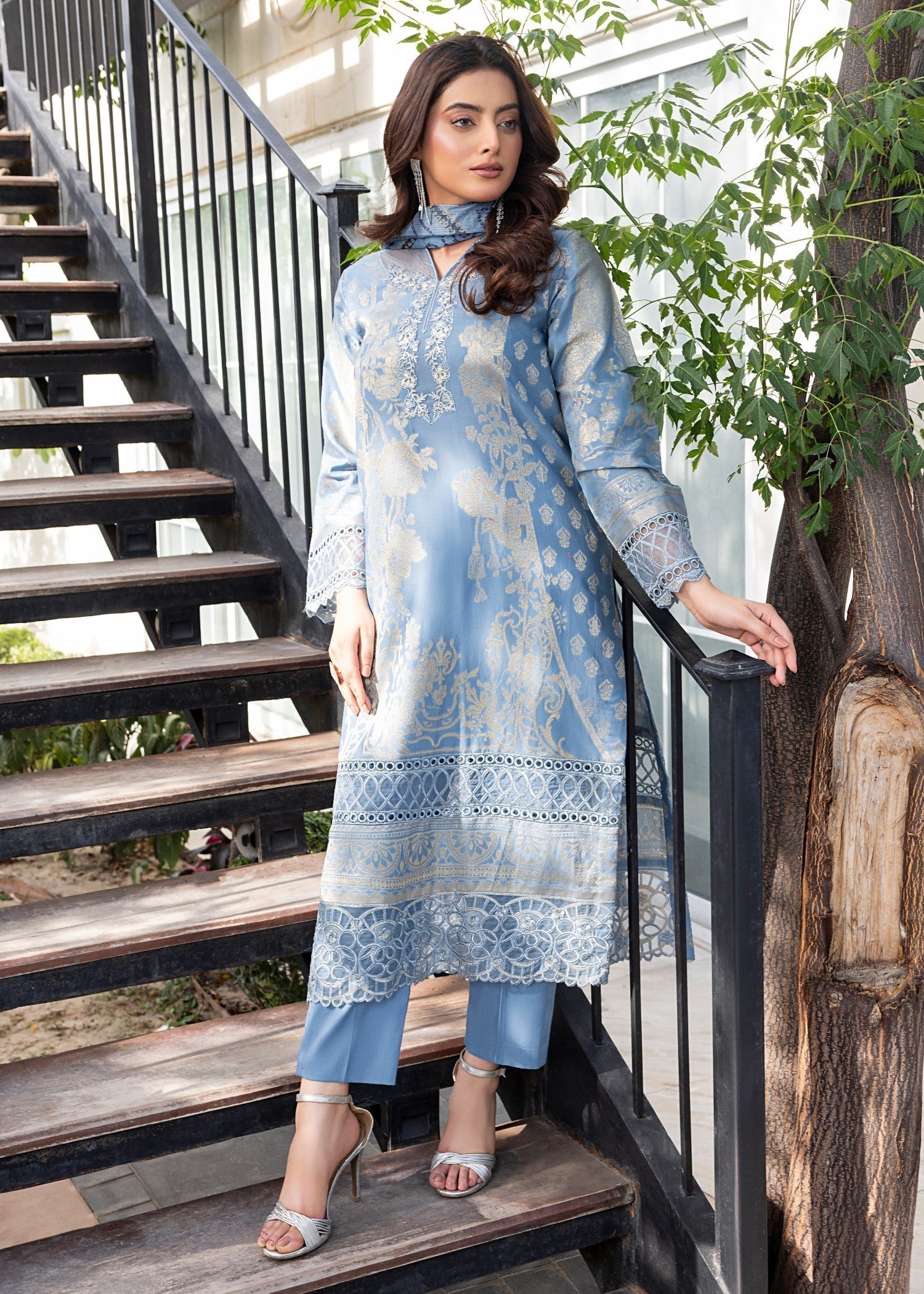 Zuri EMAAN JK 21 LIGHT BLUE Women 3pcs