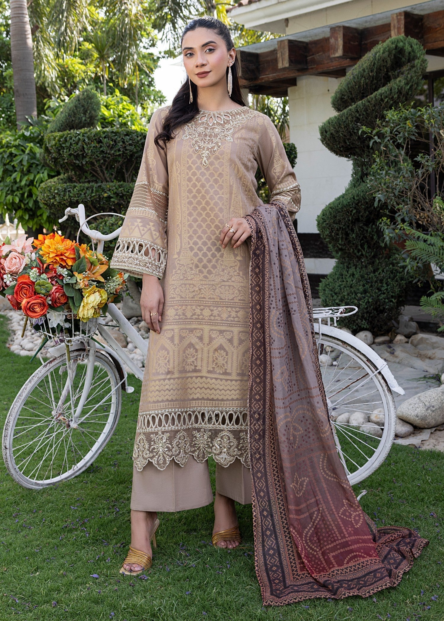 Zuri NUREH JK 17 MOCHA BROWN Women 3pcs