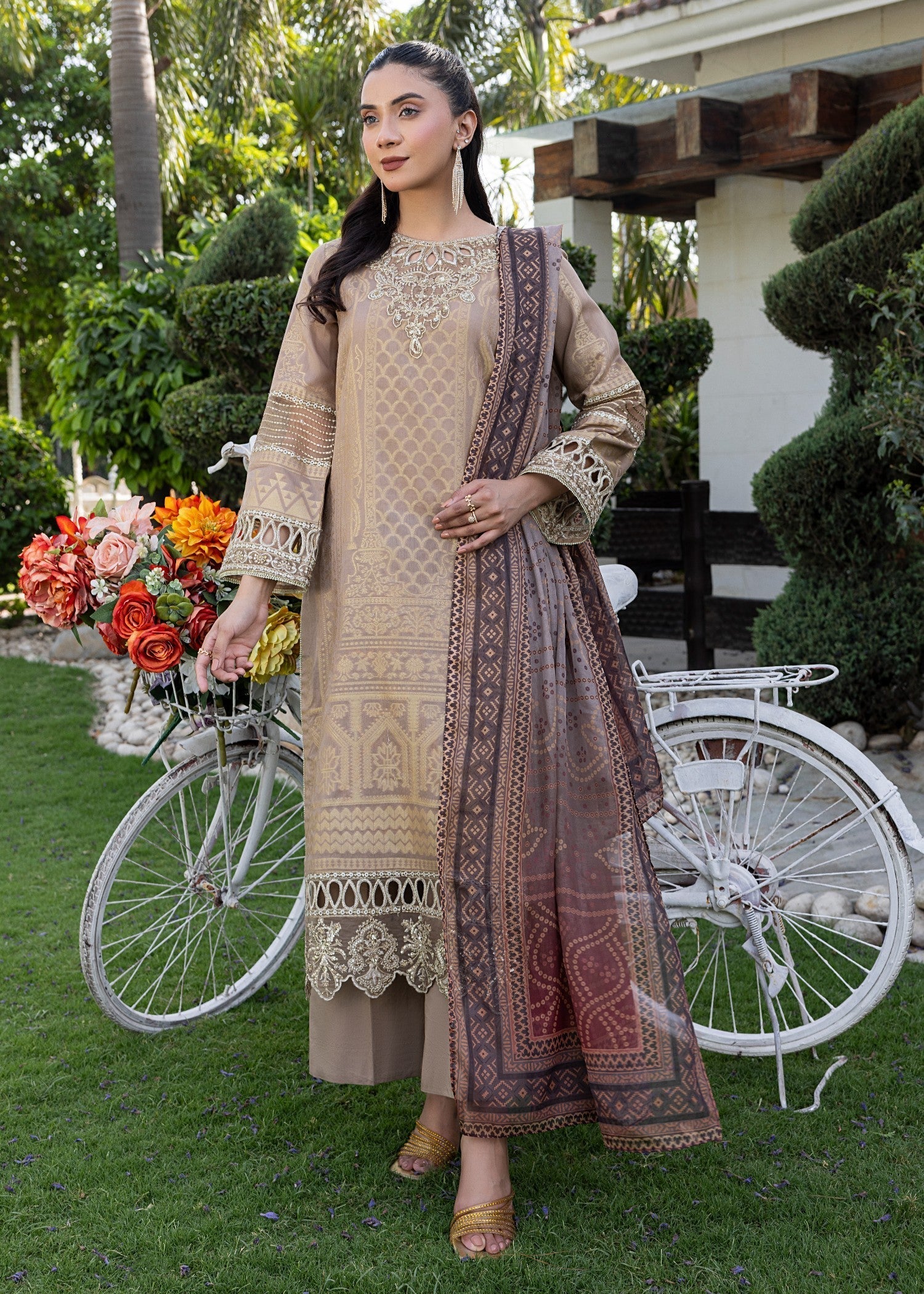 Zuri NUREH JK 17 MOCHA BROWN Women 3pcs