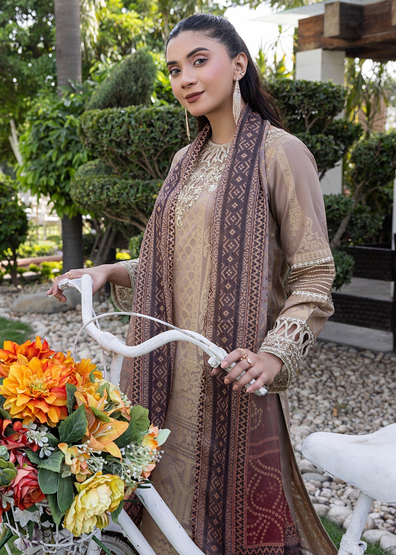 Zuri NUREH JK 17 MOCHA BROWN Women 3pcs