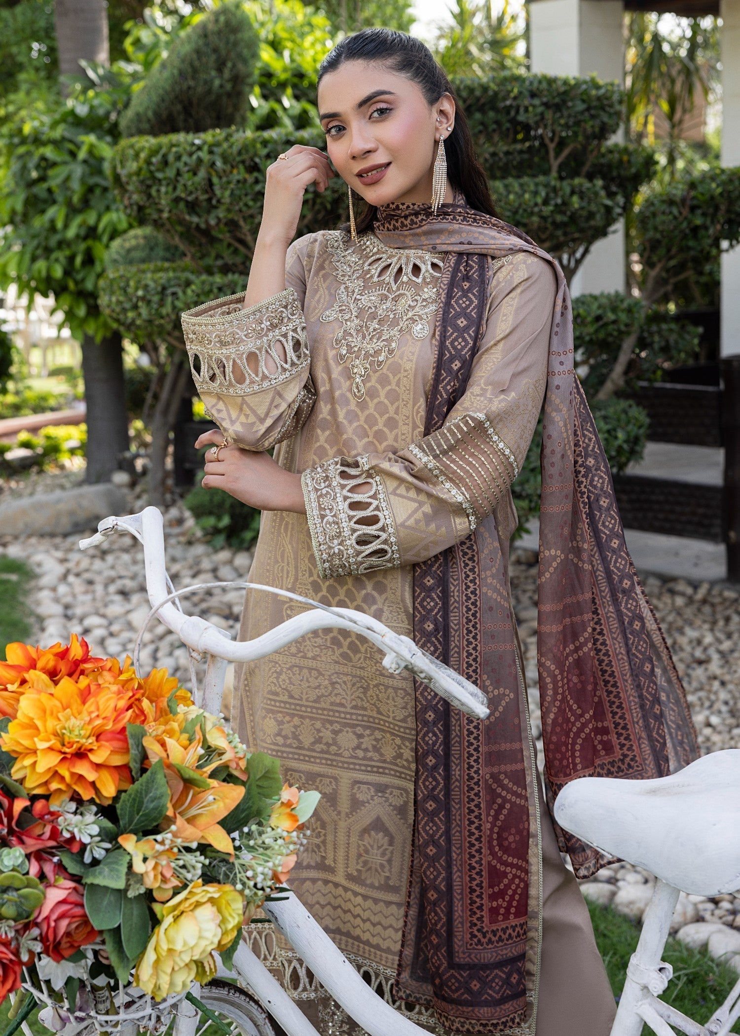 Zuri NUREH JK 17 MOCHA BROWN Women 3pcs