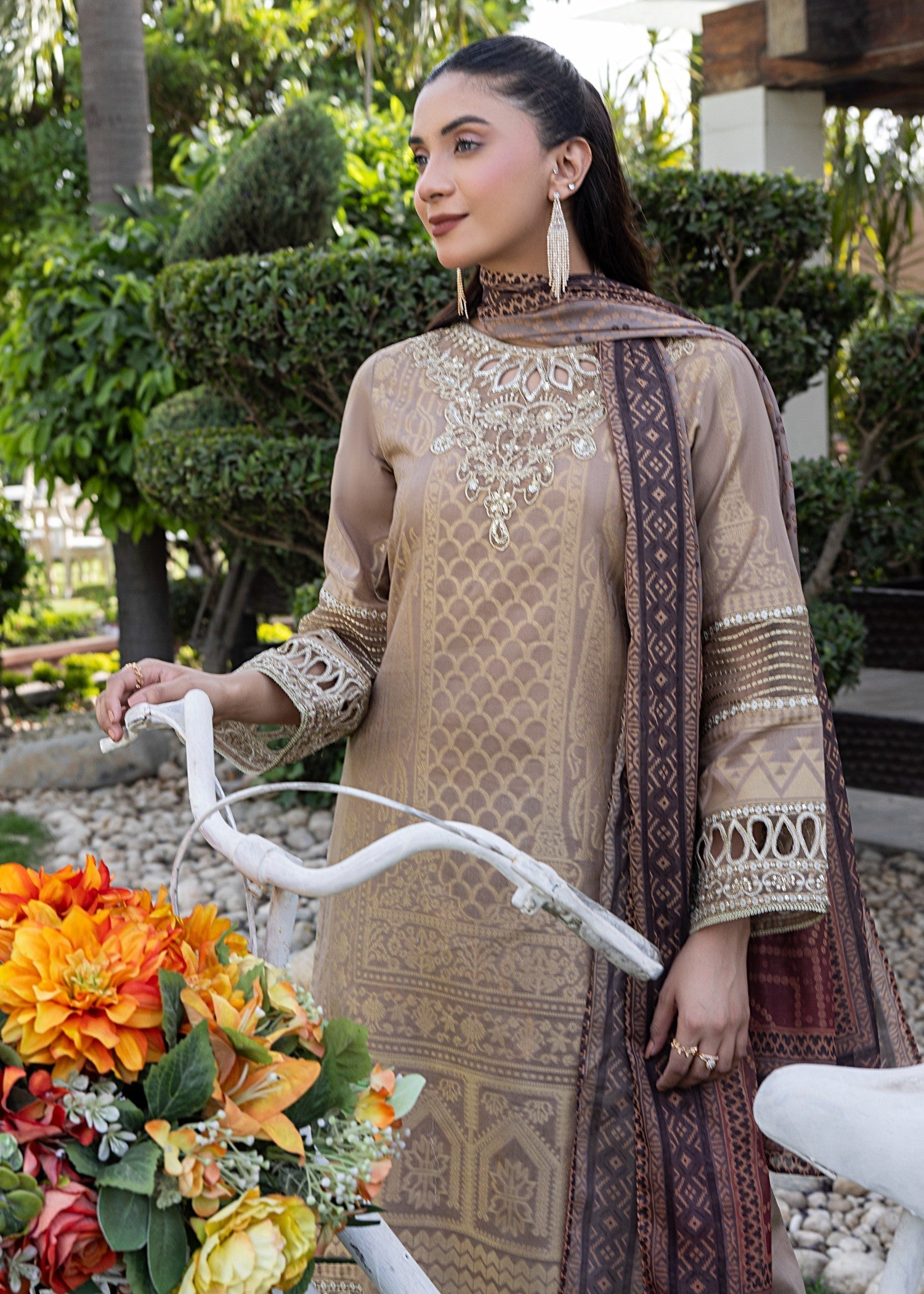 Zuri NUREH JK 17 MOCHA BROWN Women 3pcs