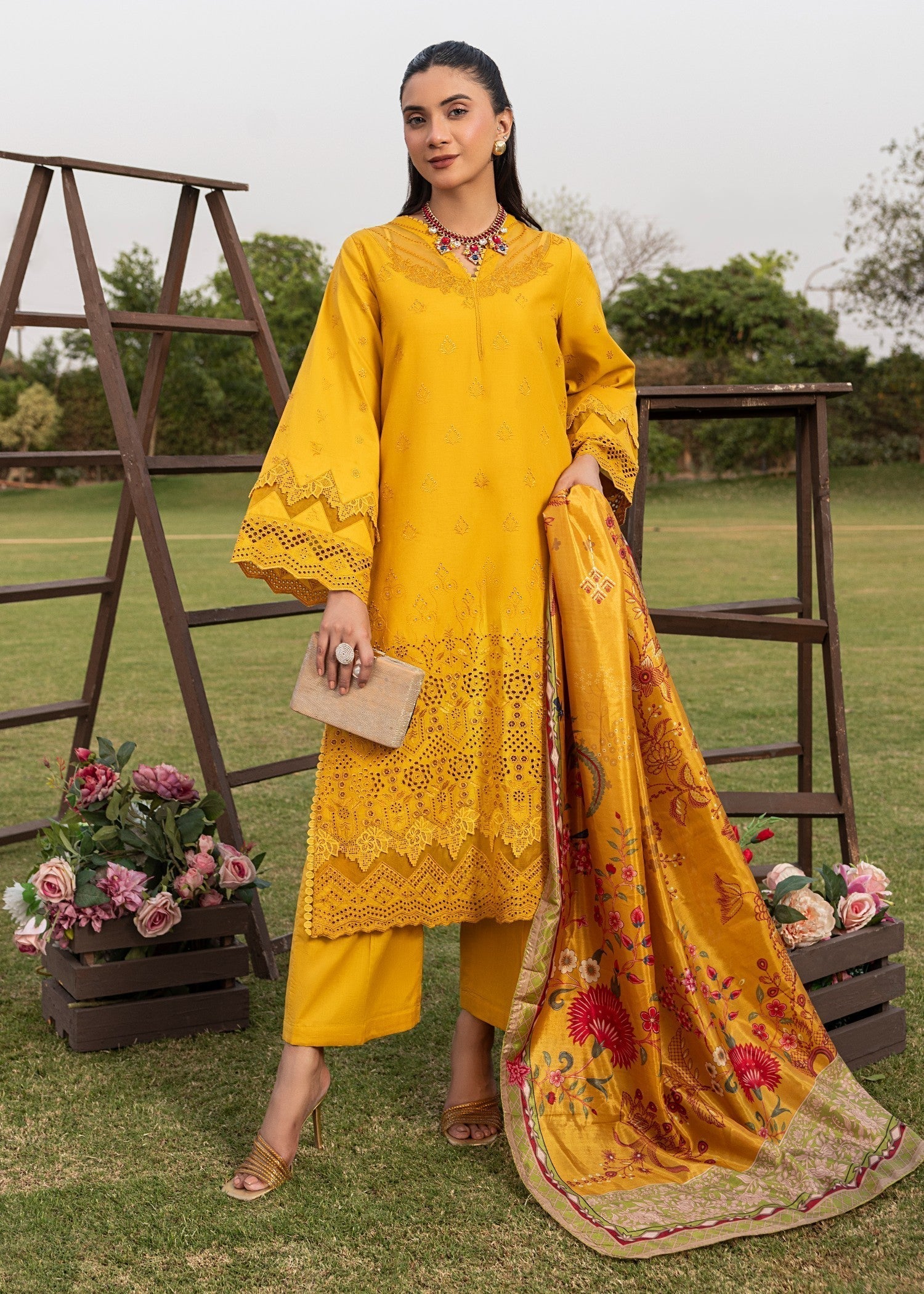 Zuri MARINA AK 5060 MUSTARD Women 3pcs