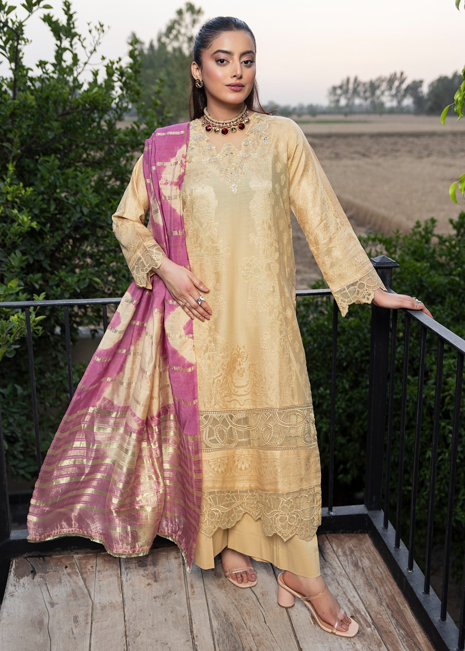 Zuri AFREEN JK 22 BEIGE Women 3pcs