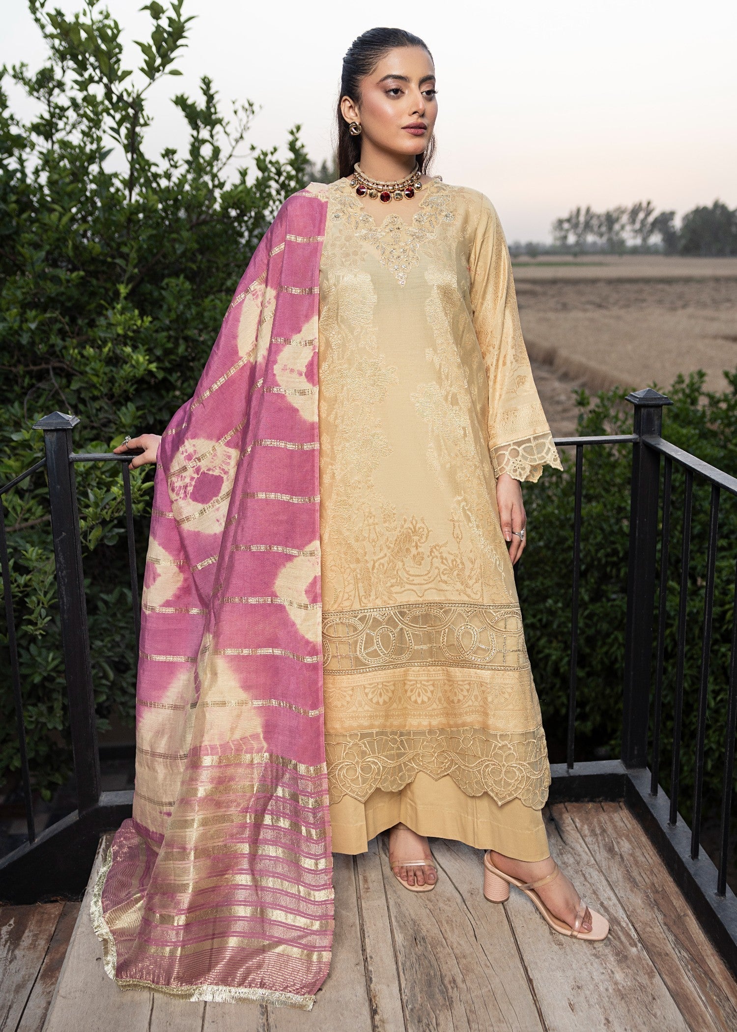 Zuri AFREEN JK 22 BEIGE Women 3pcs