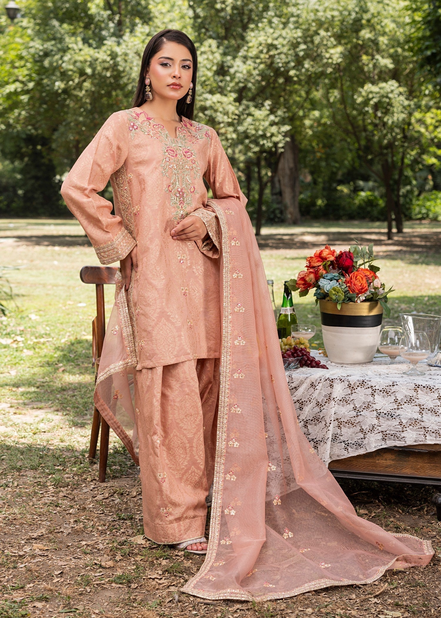 Zuri GHAZALA ZP 07 PEACH Women 3pcs