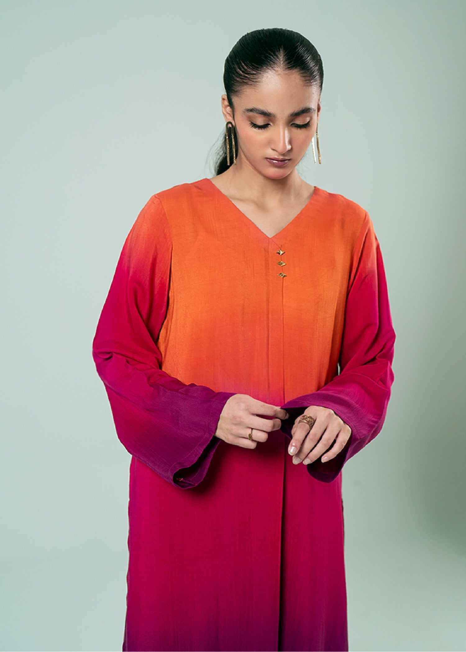 Fozia Khalid Gradient Co ord Set Women 2pcs