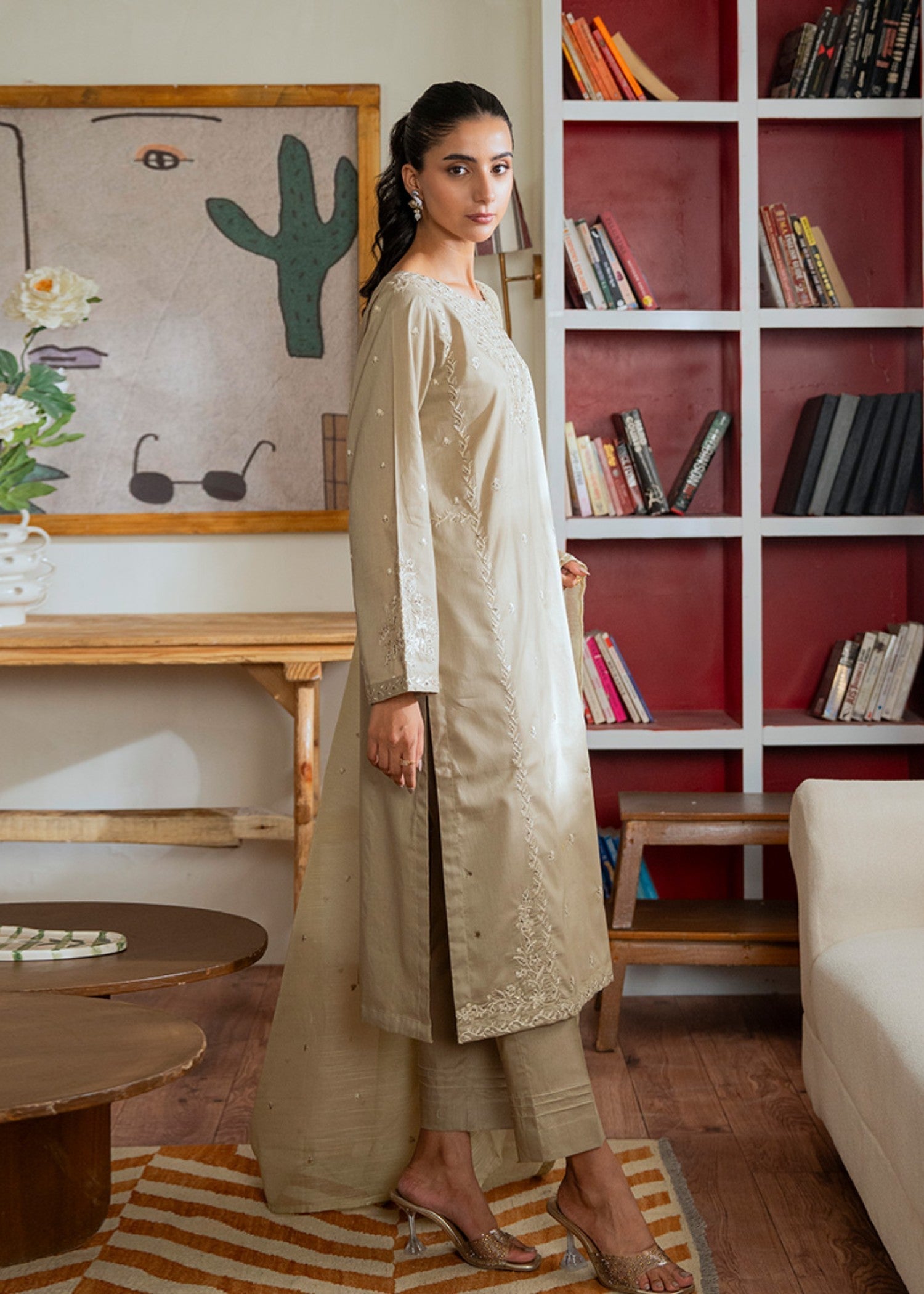 Kross Kulture Embroidered Lawn 01517 Women 3pcs