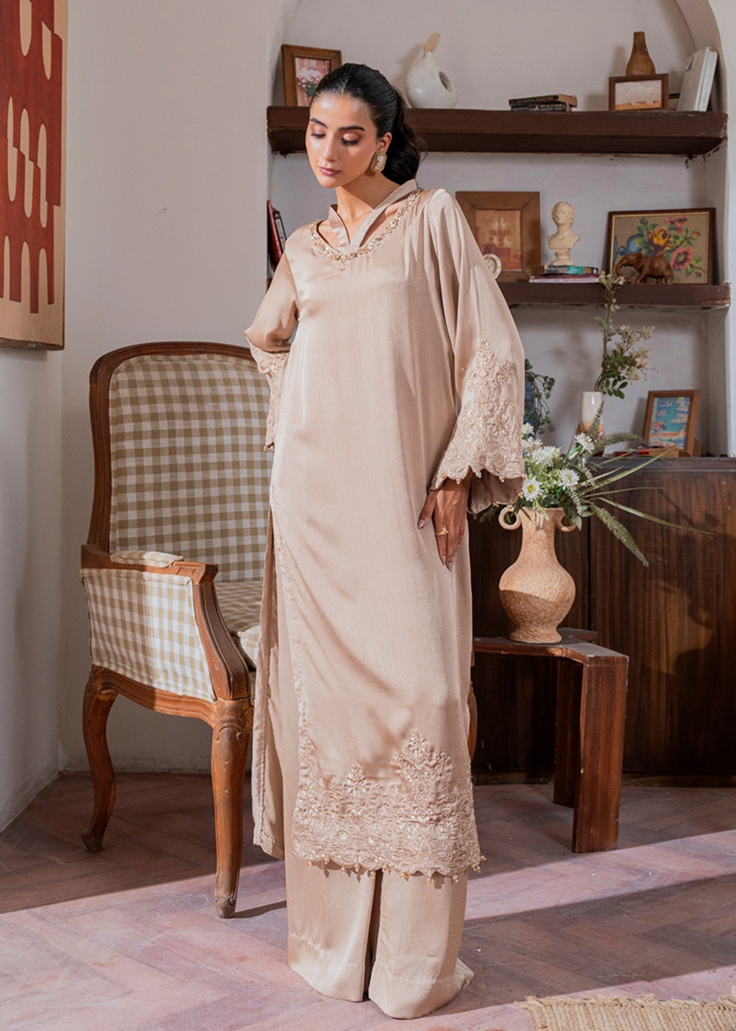 Kross Kulture Luxe Crush Silk Shirt 01558 Women 1pcs