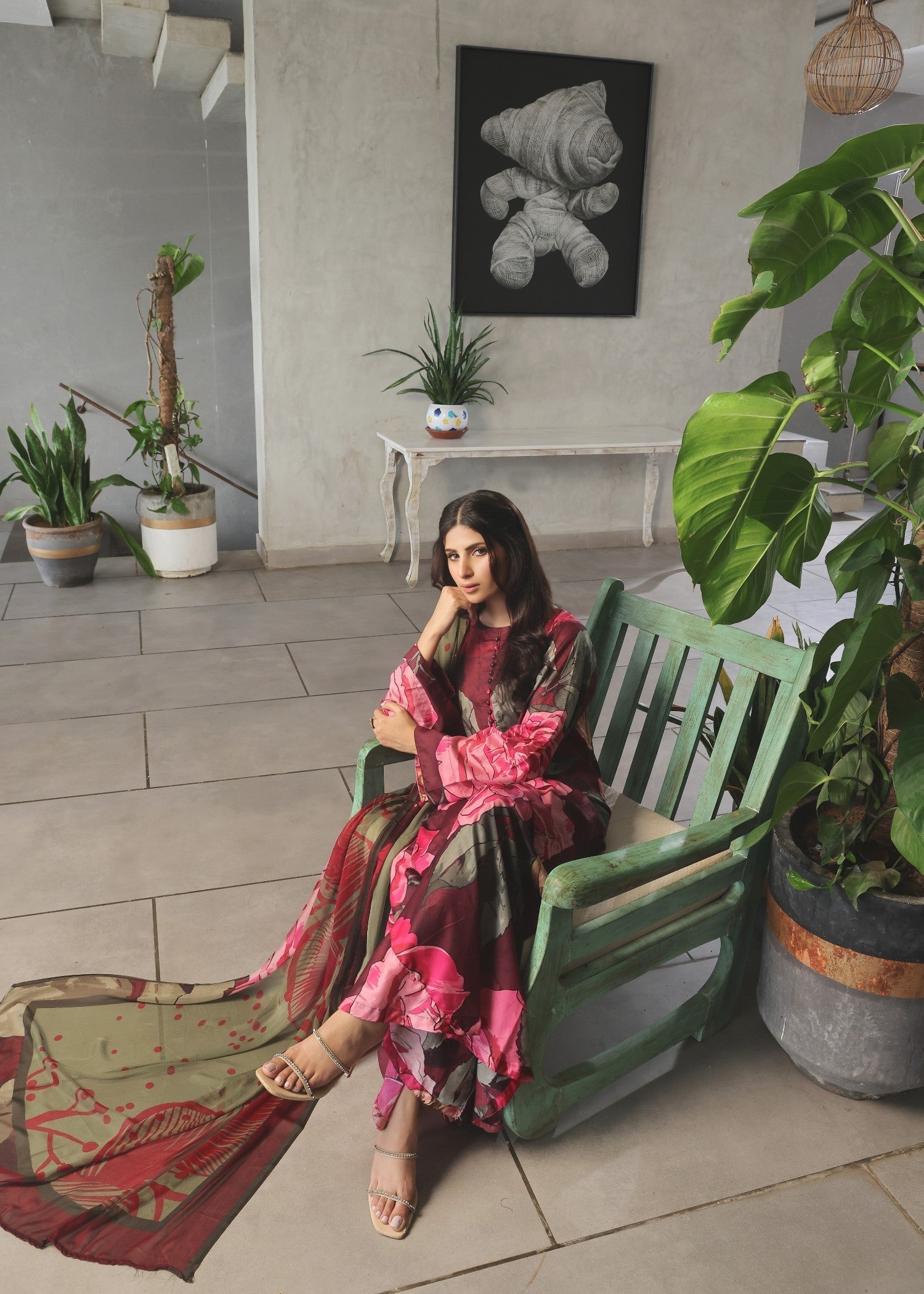 Feathers GULROOH Women 3pcs