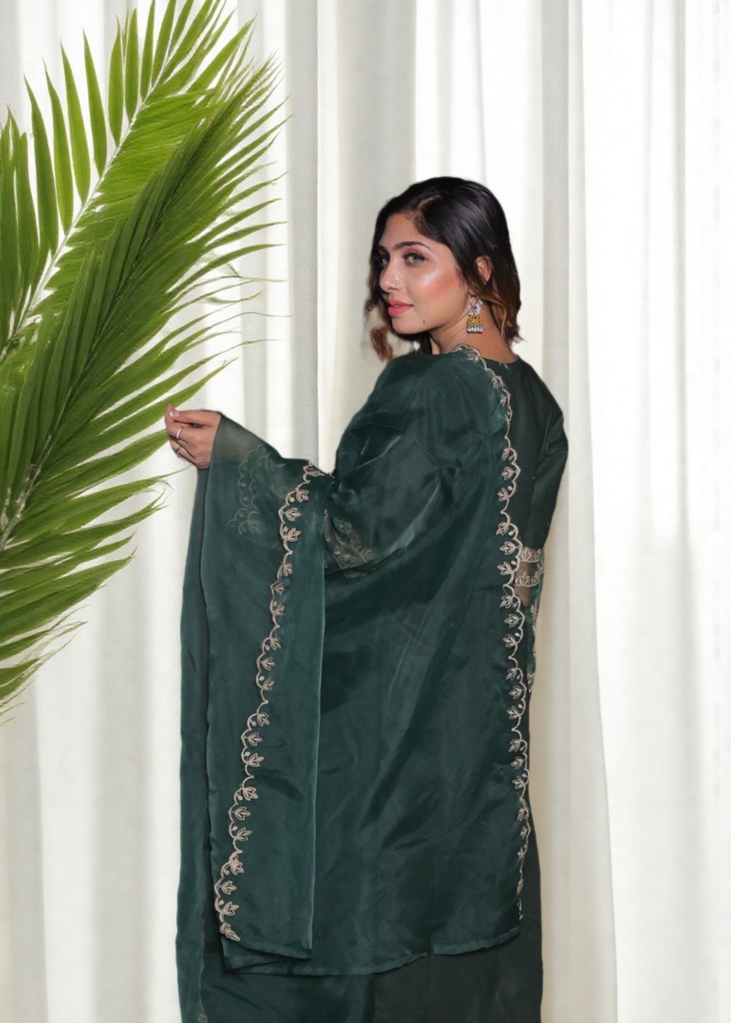 Libas Thread Asra green Women 3pcs