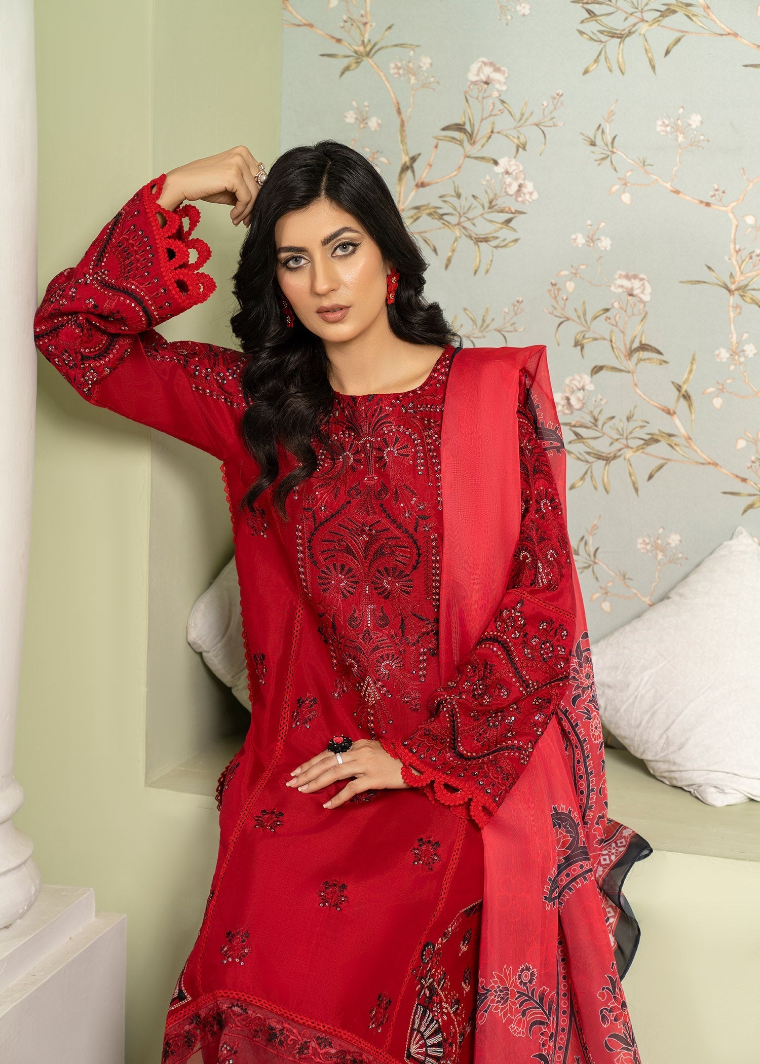 Sara Jahan MAAH E KAMIL Women 3pcs