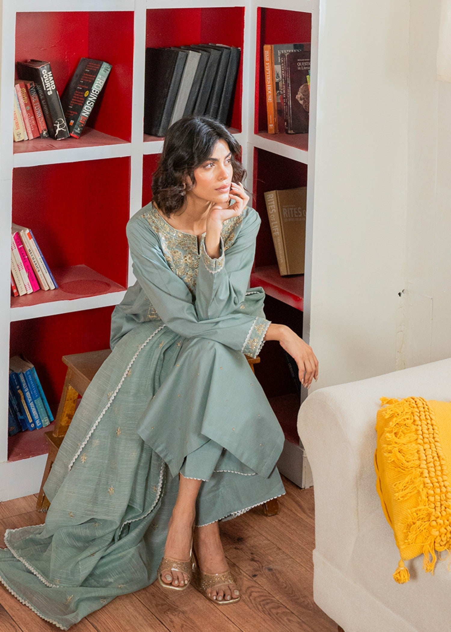 Kross Kulture Embroidered Lawn Suit 01520 Women 3pcs