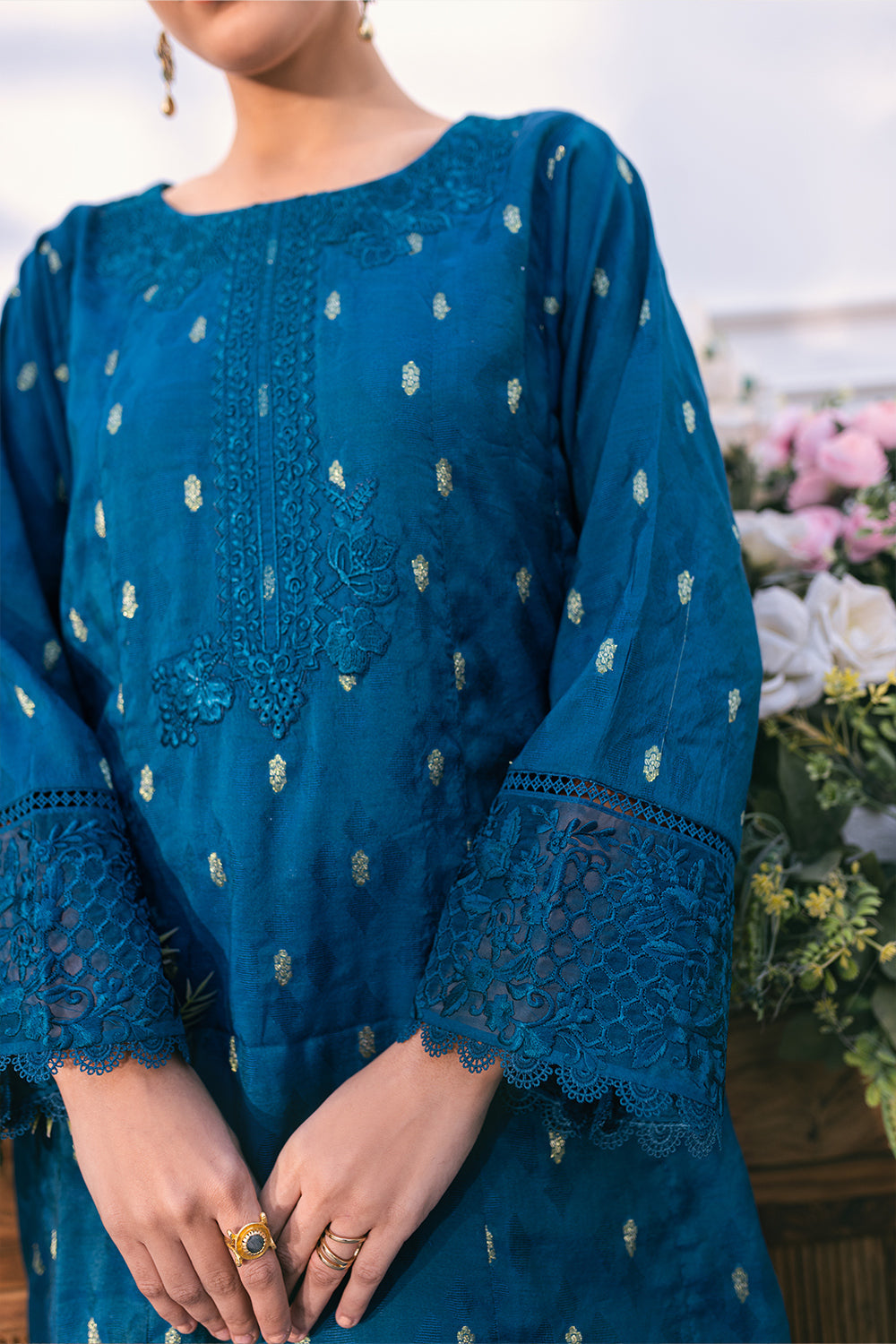 Azure Cosmic Charm Women 2pcs