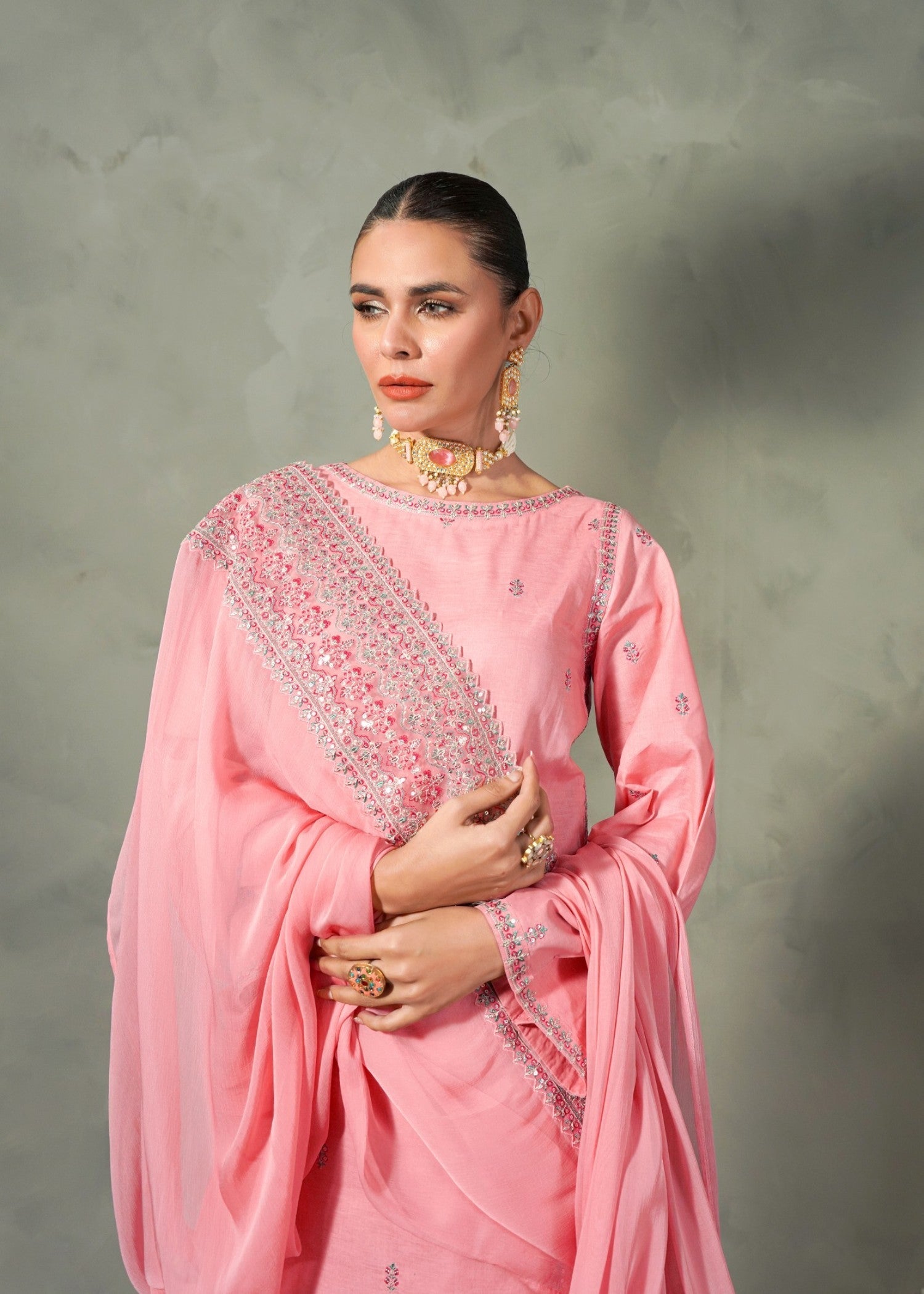 Mayal Feroze ZC 925 23 Pink Women 3pcs