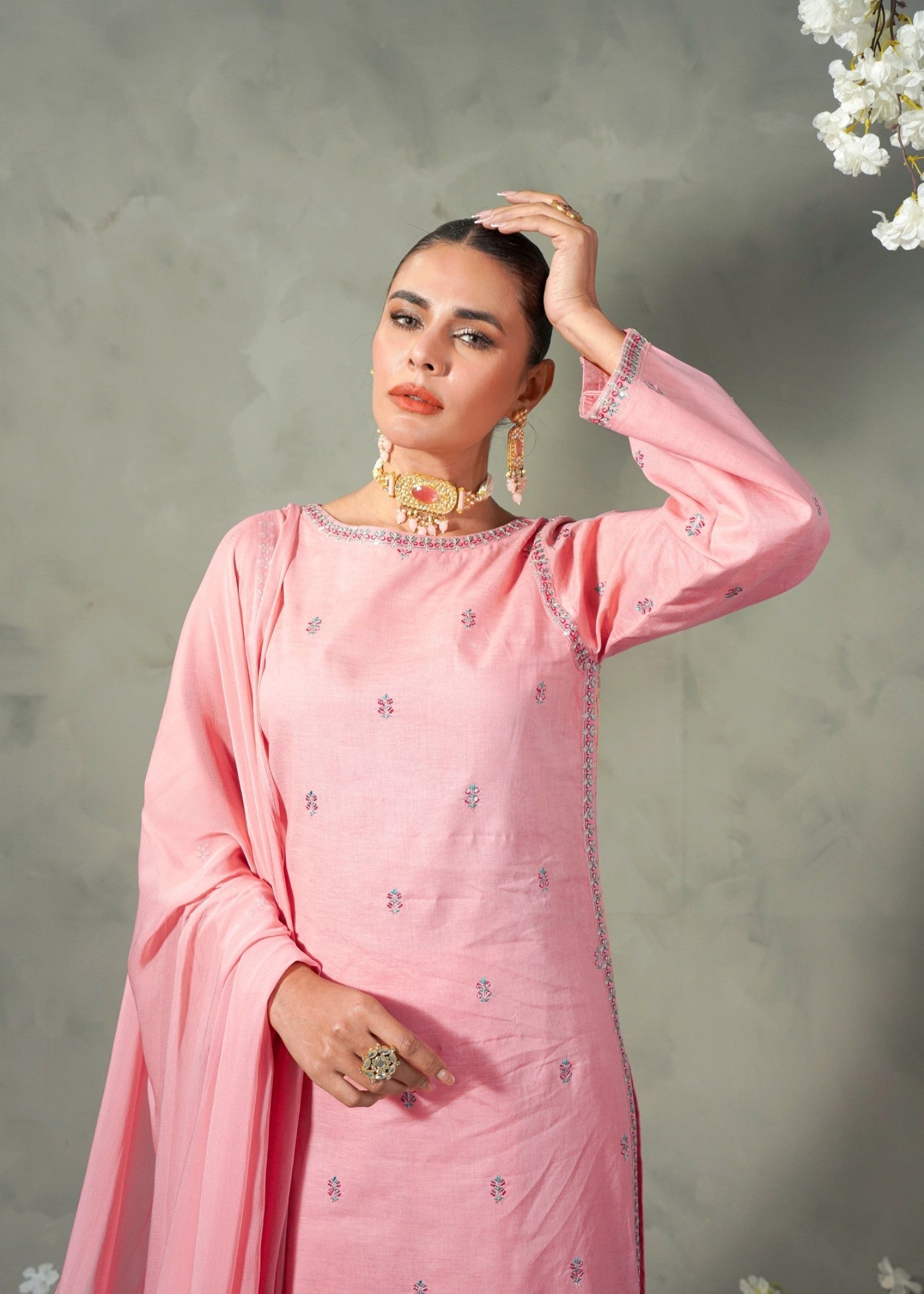 Mayal Feroze ZC 925 23 Pink Women 3pcs