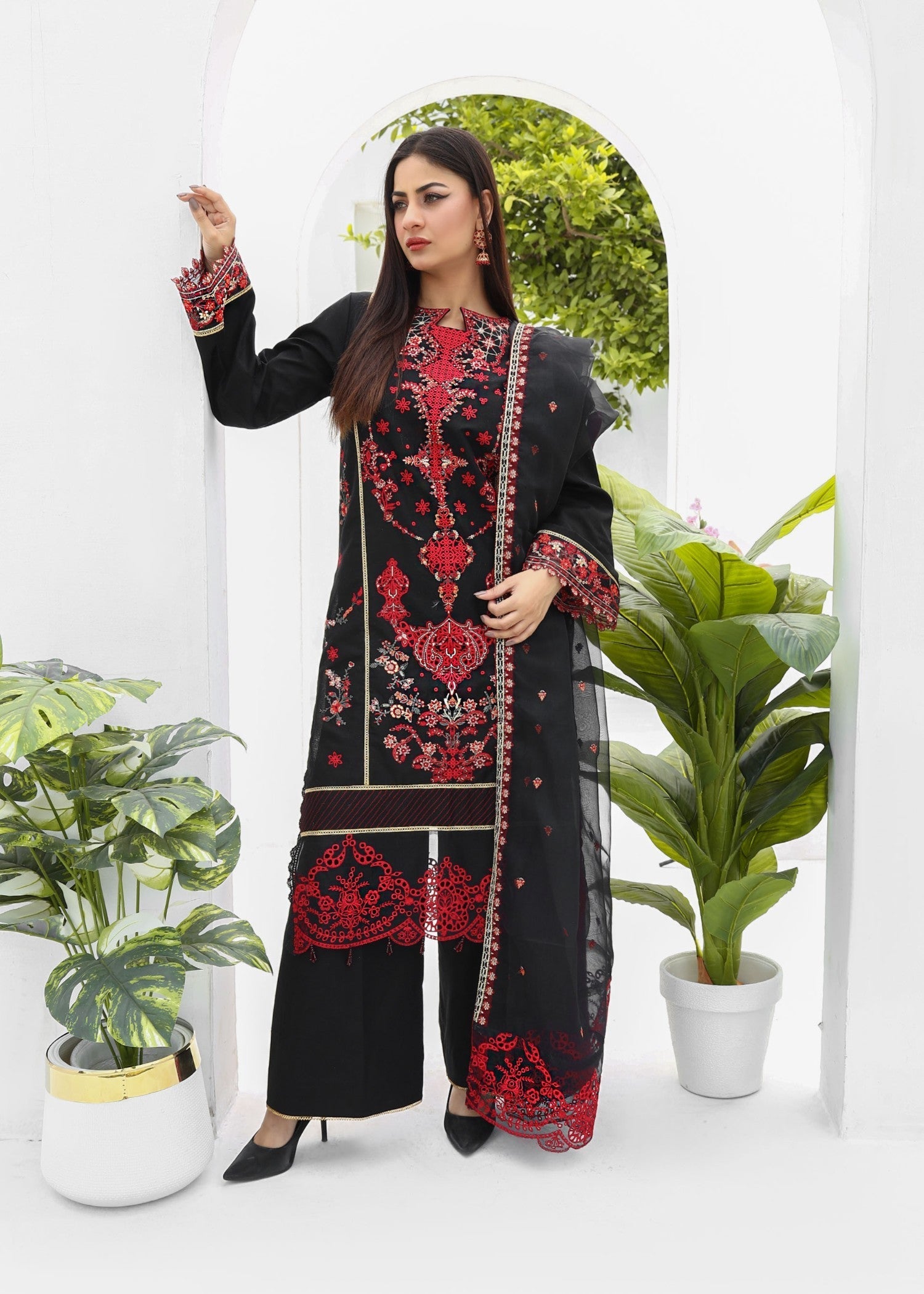 Alnuqat LUXURY LAWN Women 3pcs