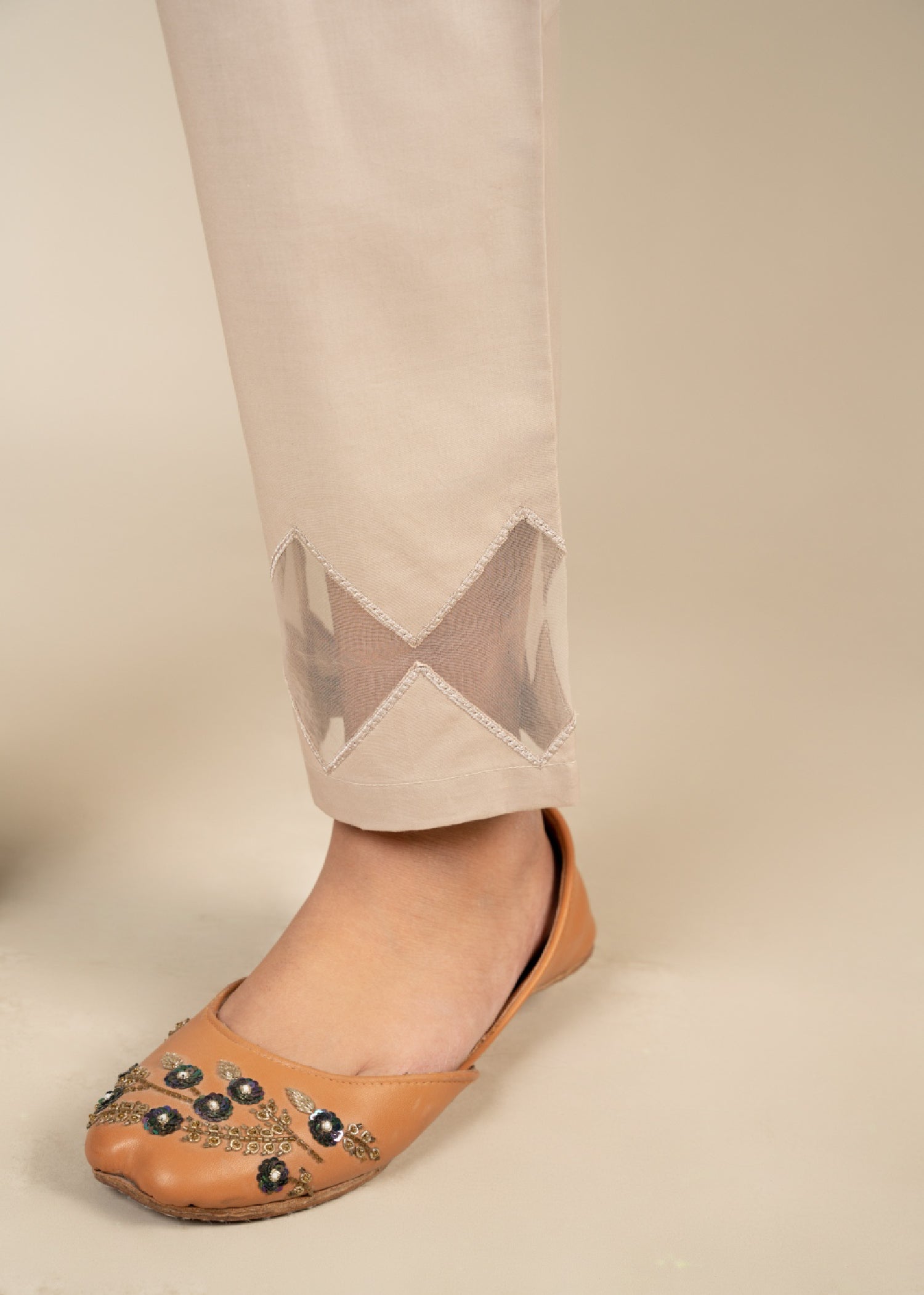 Punkh Trouser CT 58 Beige Women 1pcs