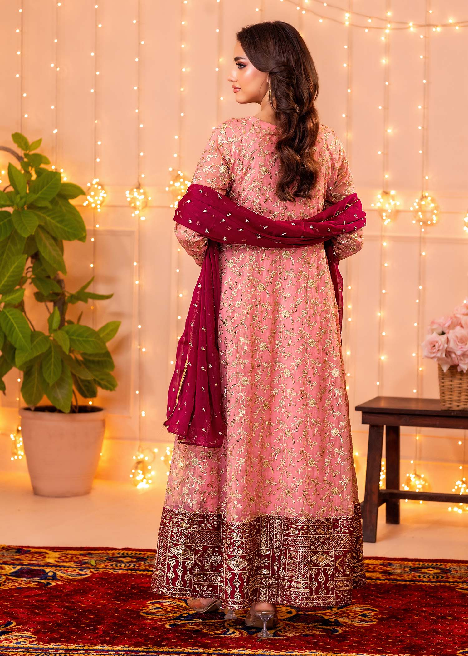Ayesha Closet Hajra Noor Pink Women 3pcs