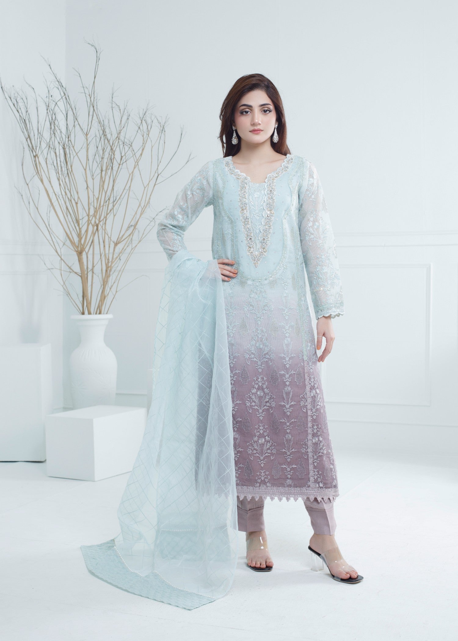 Tasmiya Rashid FROST AND BLOSSOM Women 3pcs