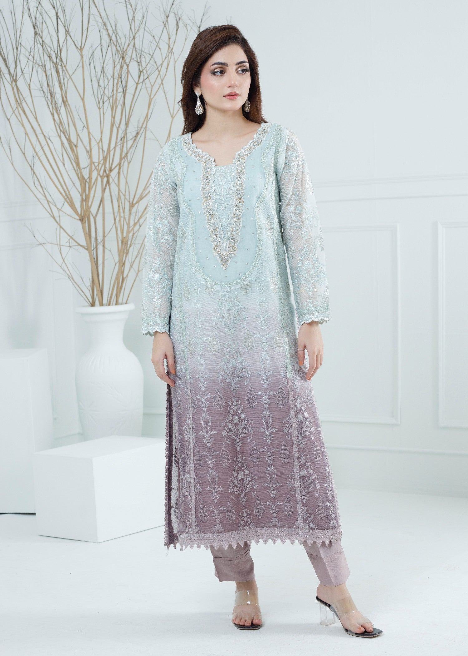 Tasmiya Rashid FROST AND BLOSSOM Women 3pcs